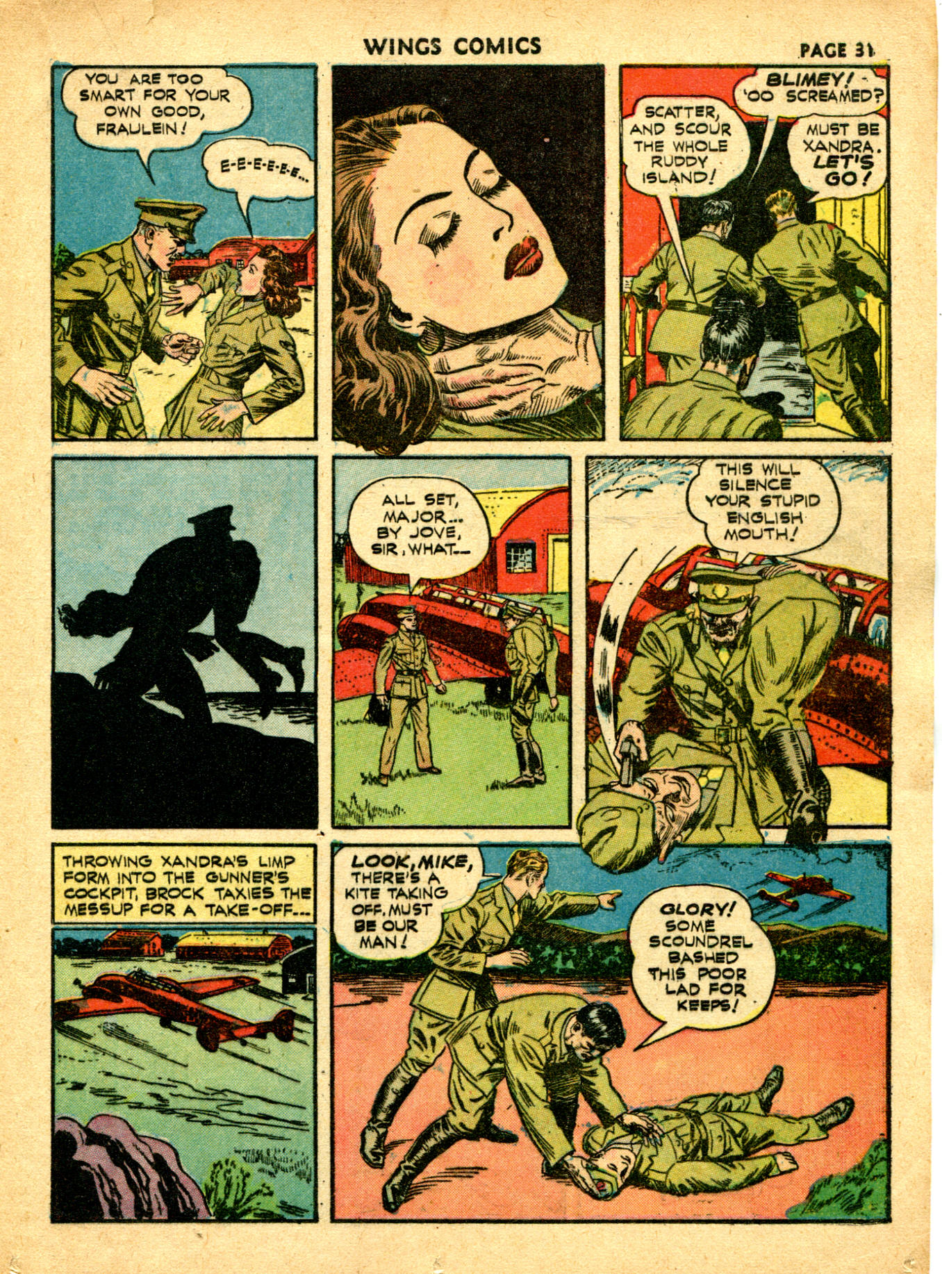 Read online Wings Comics comic -  Issue #19 - 34