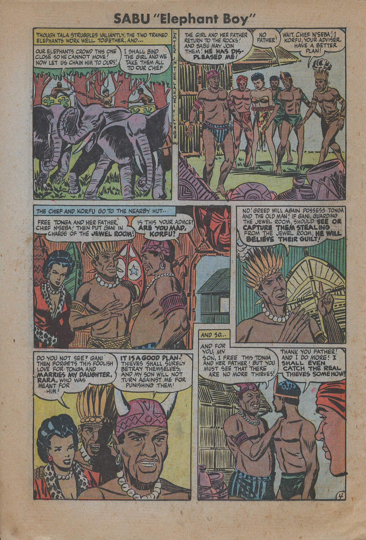 Read online Sabu: Elephant Boy comic -  Issue #2 - 18
