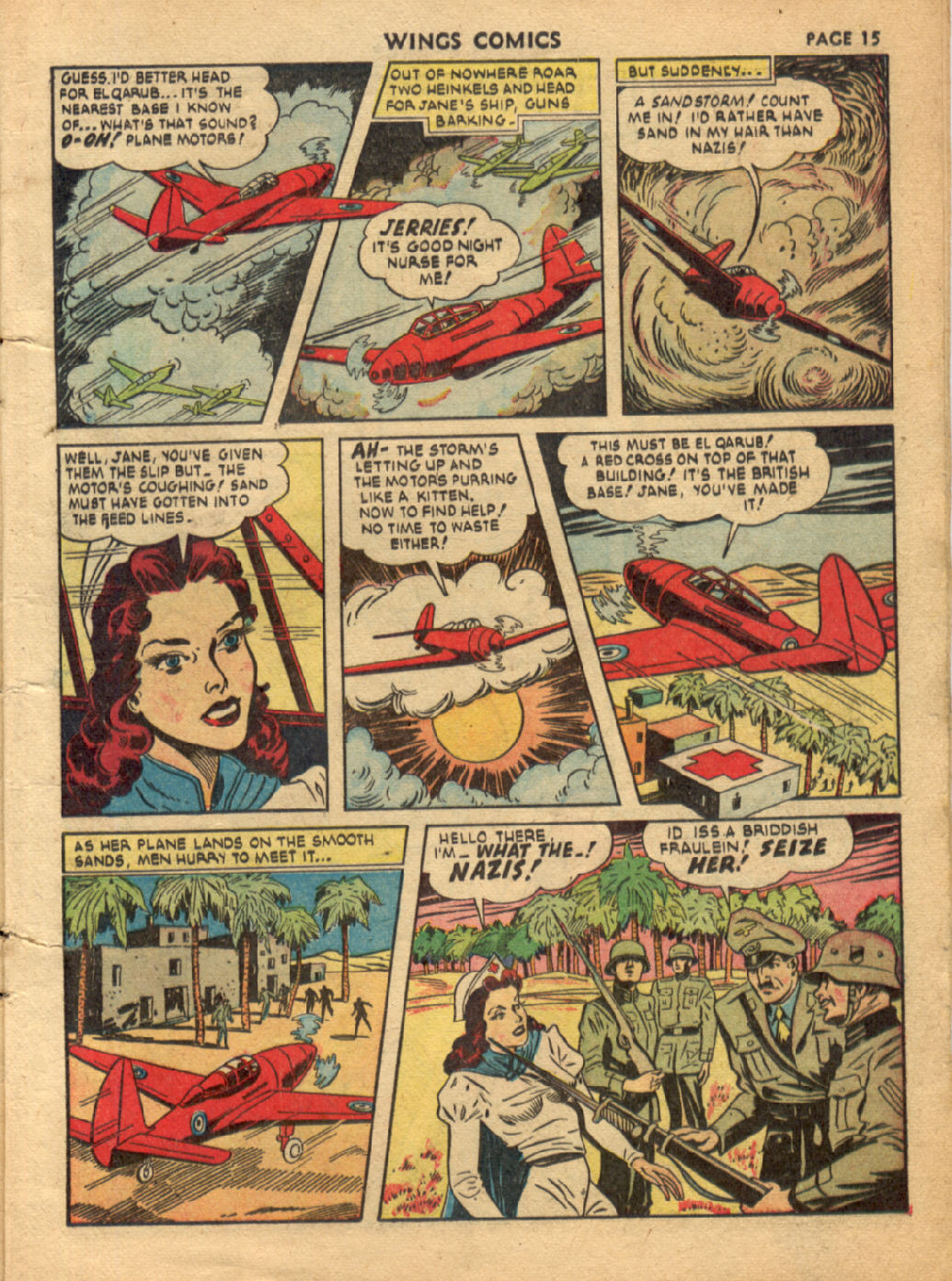 Read online Wings Comics comic -  Issue #21 - 17