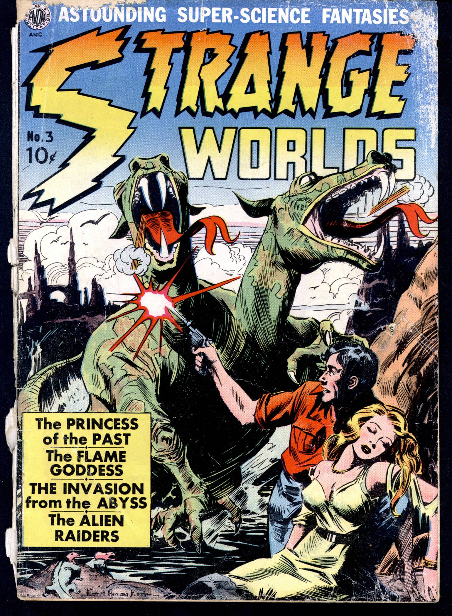 Read online Strange Worlds (1950) comic -  Issue #3 - 1