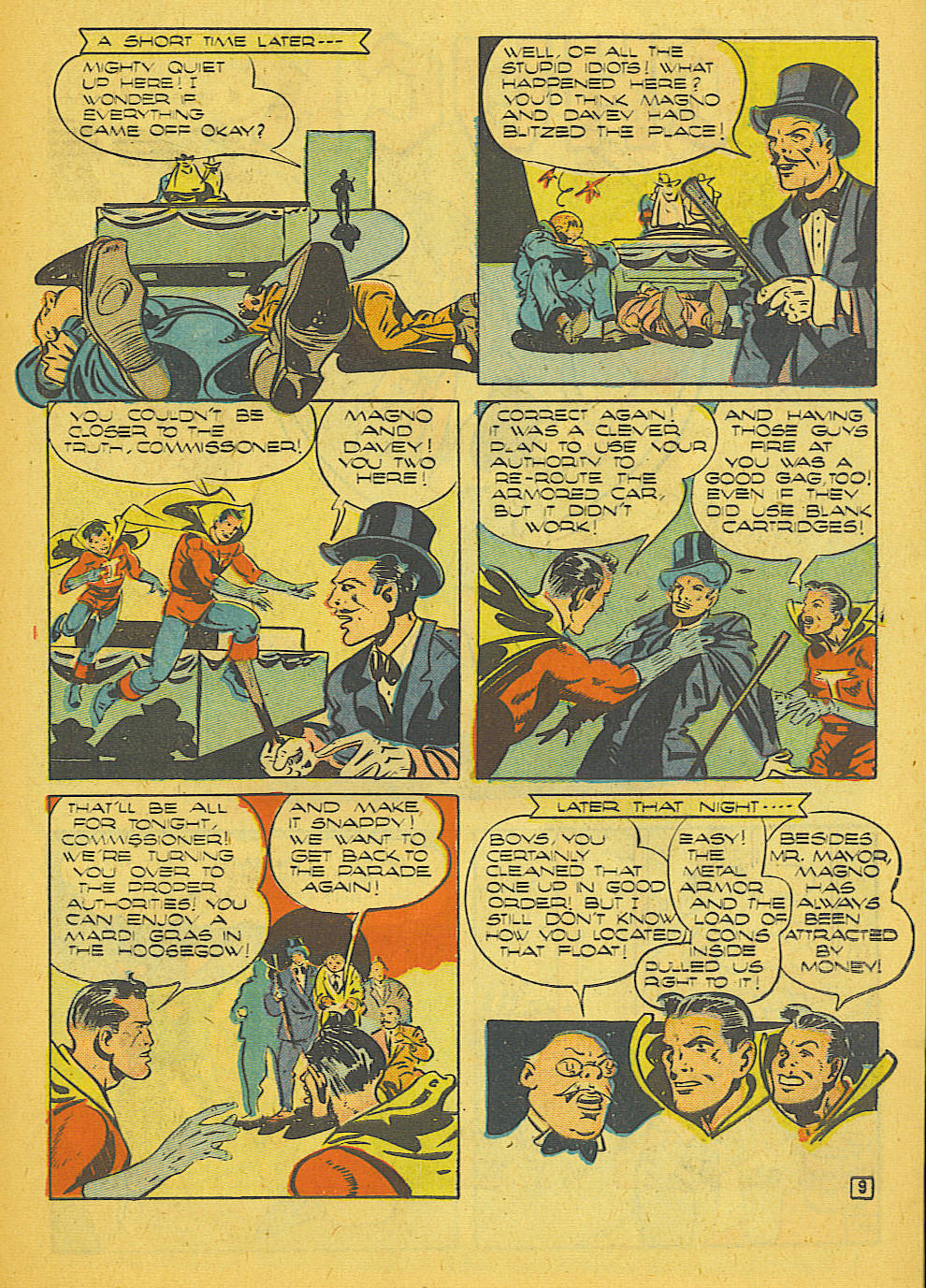Read online Super-Mystery Comics comic -  Issue #28 - 10
