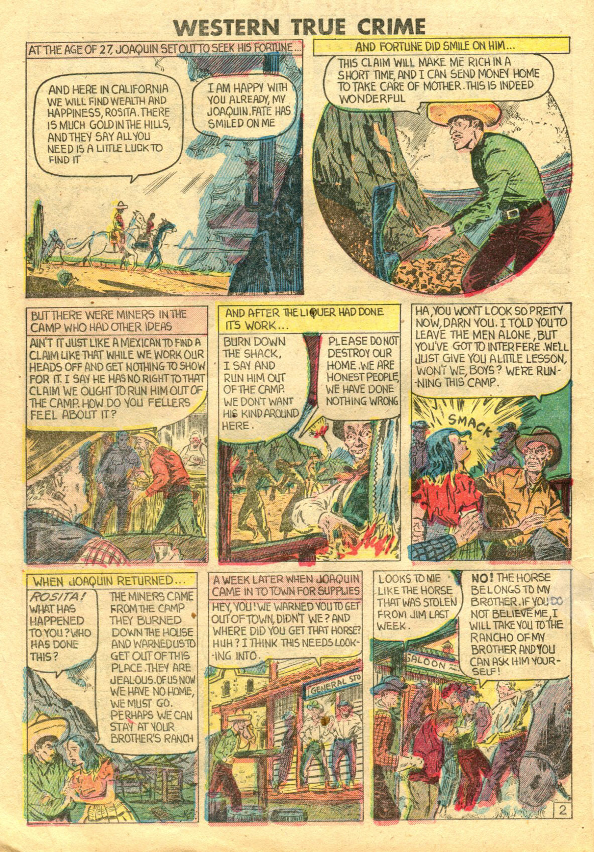 Read online Western True Crime comic -  Issue #4 - 14