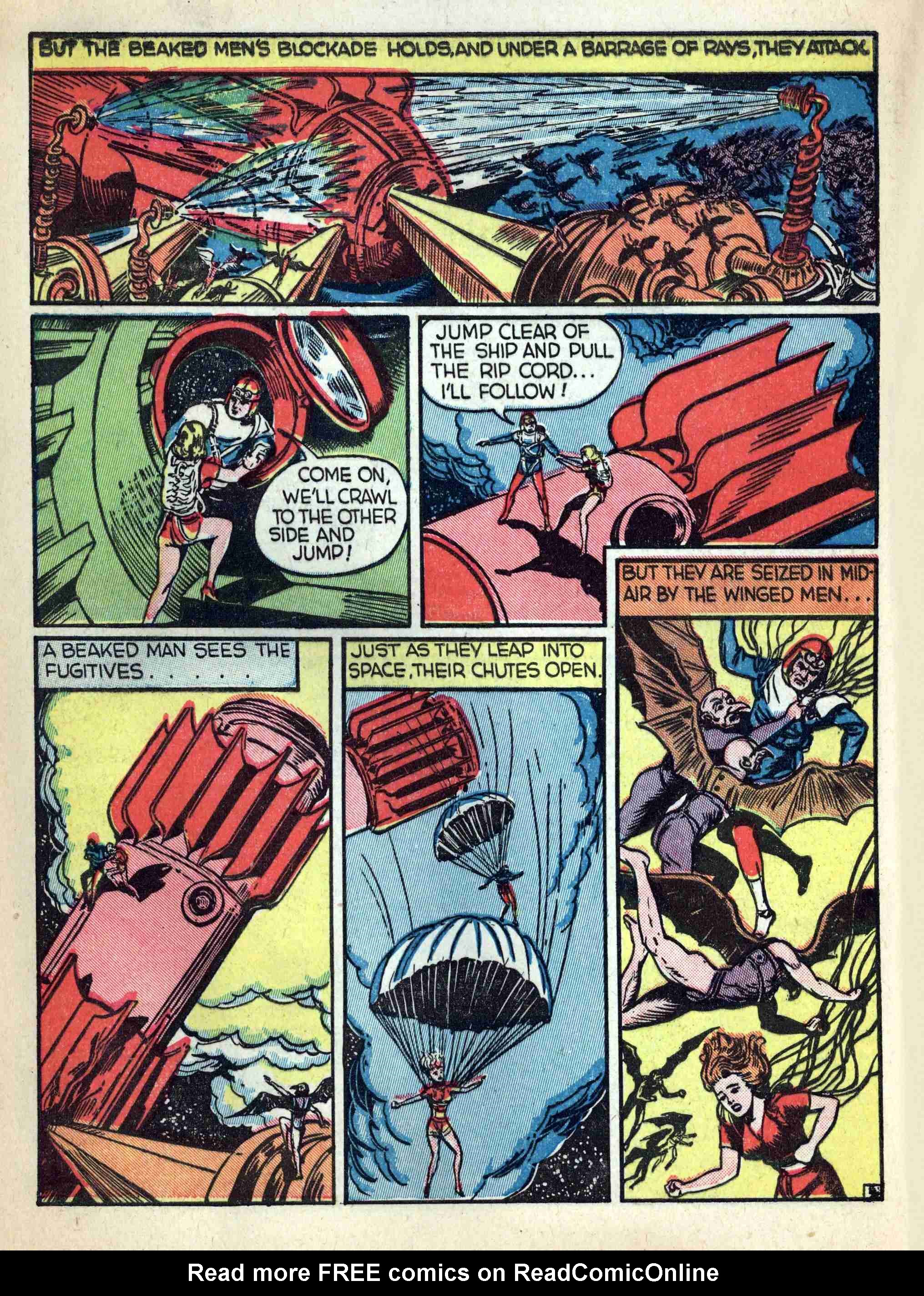 Read online Captain Flight Comics comic -  Issue #4 - 46