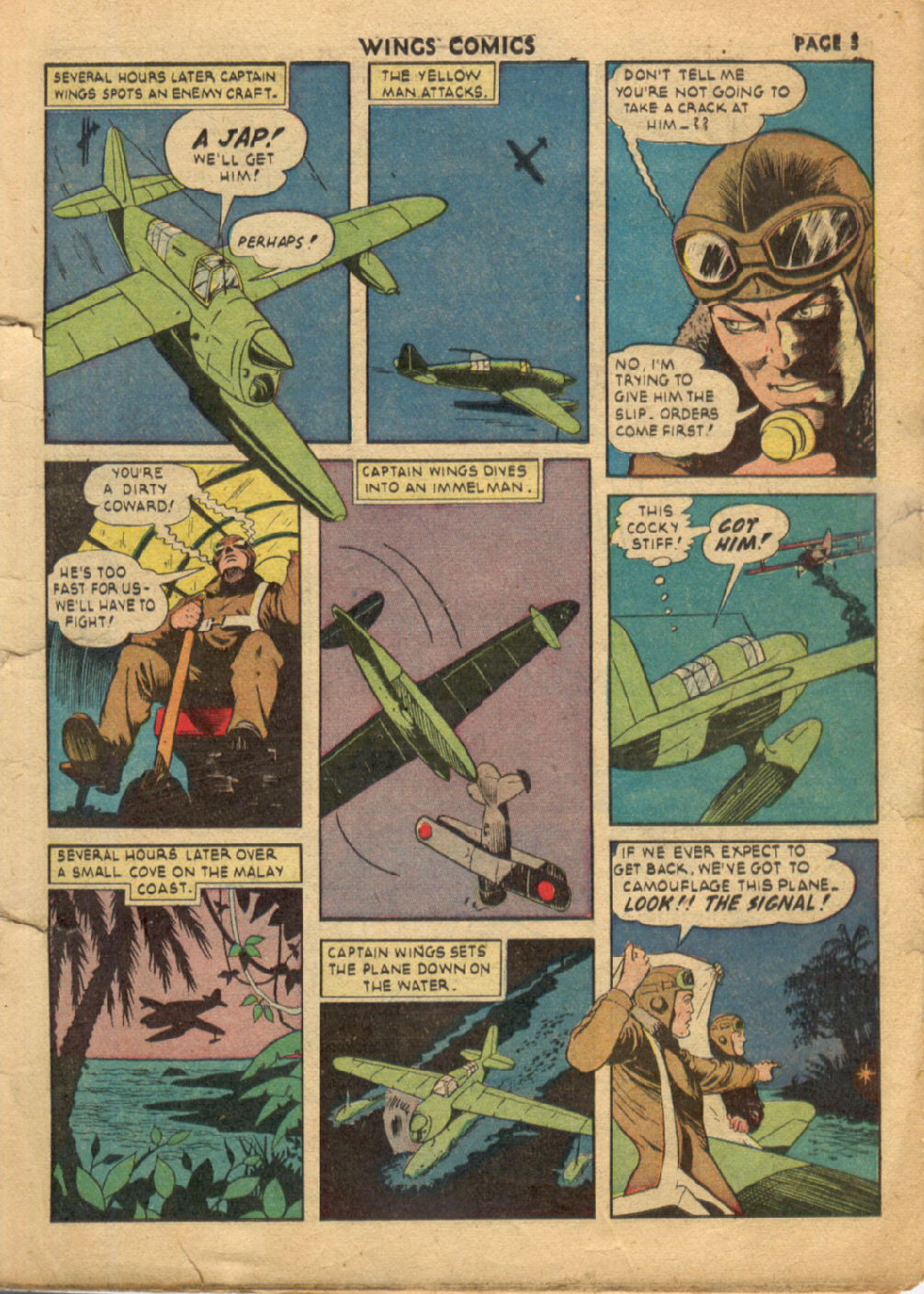 Read online Wings Comics comic -  Issue #21 - 5