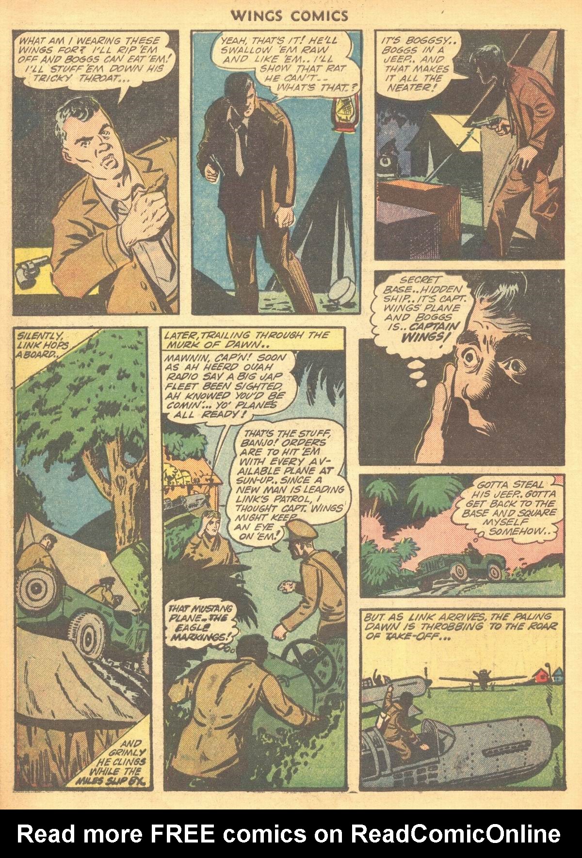 Read online Wings Comics comic -  Issue #35 - 10