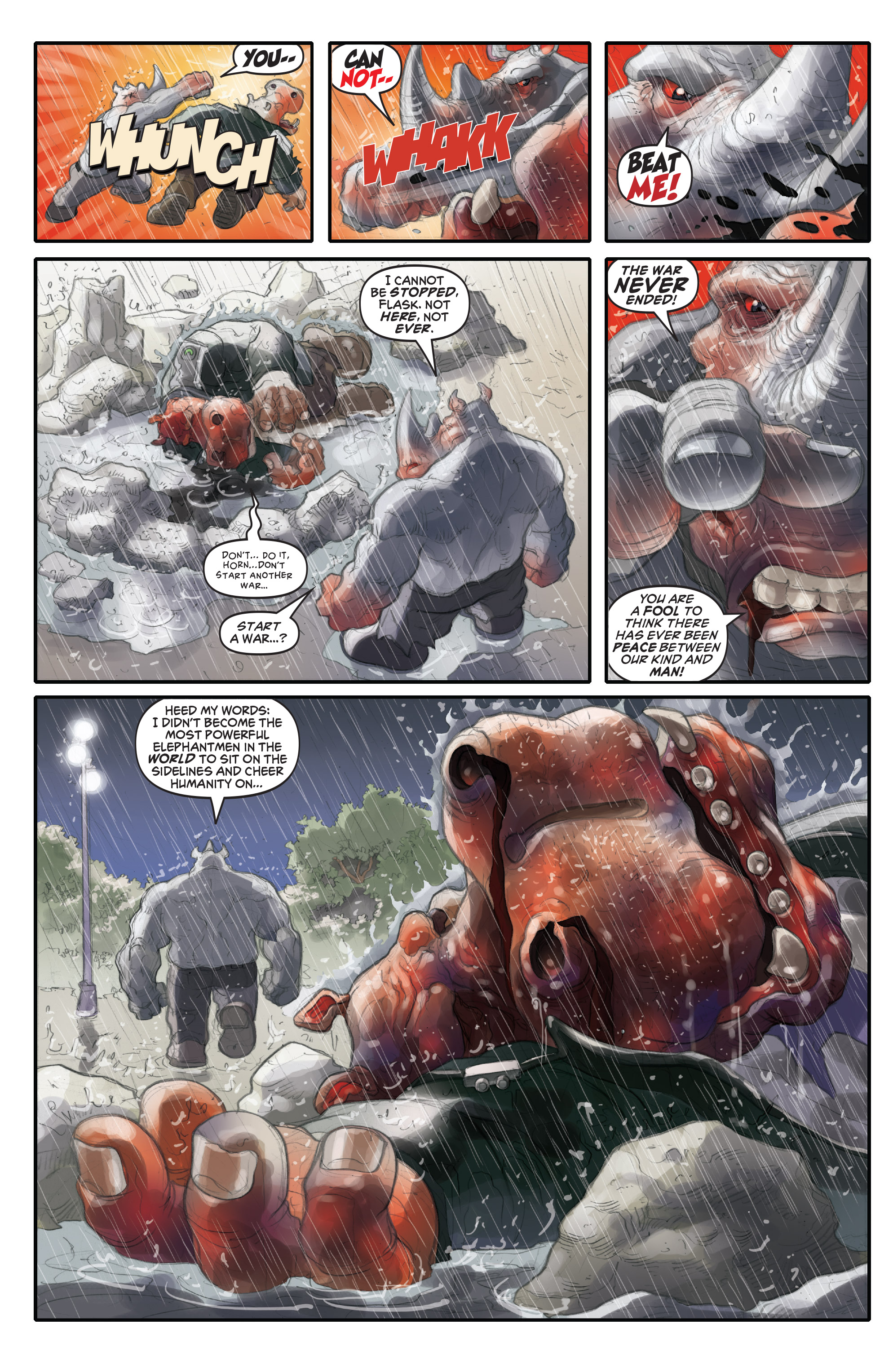 Read online Elephantmen: Theo Laroux Meets the Elephantmen comic -  Issue #5 - 17