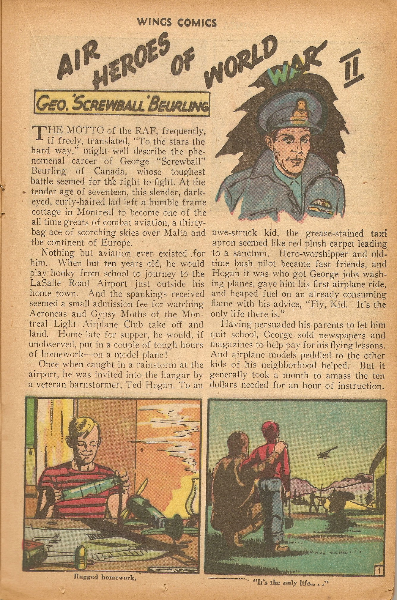 Read online Wings Comics comic -  Issue #81 - 25