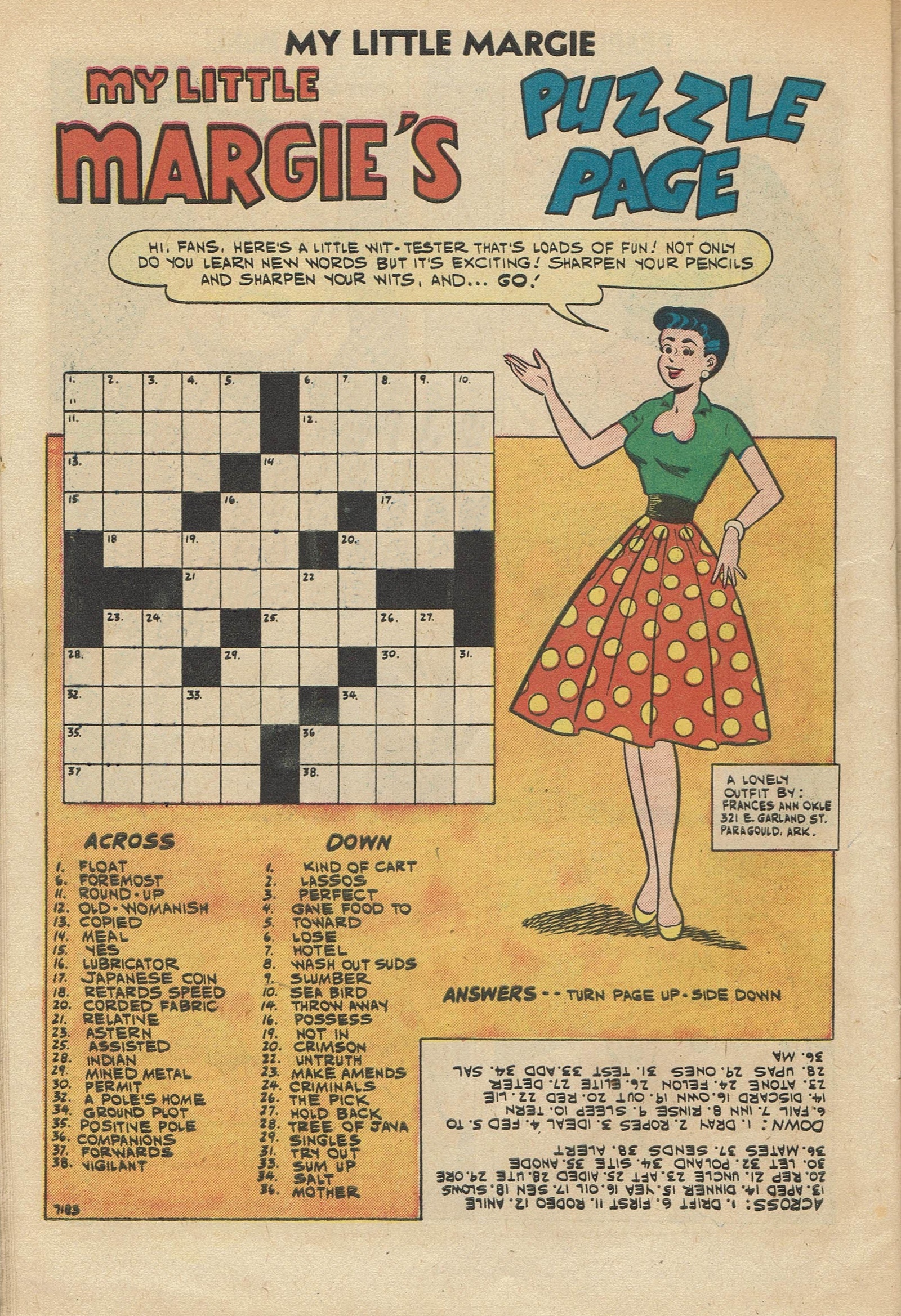 Read online My Little Margie (1954) comic -  Issue #33 - 30