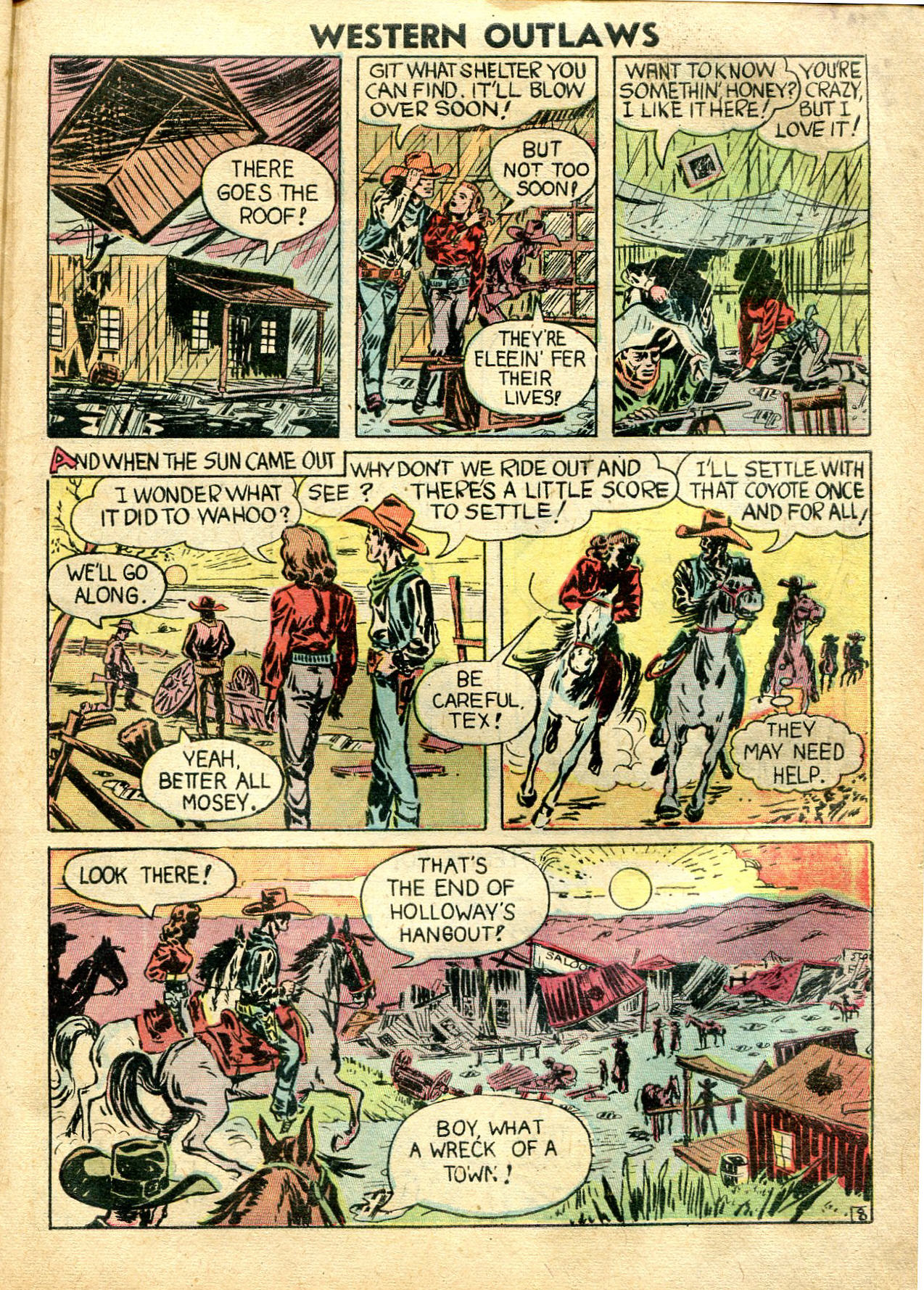 Read online Western Outlaws (1948) comic -  Issue #18 - 32