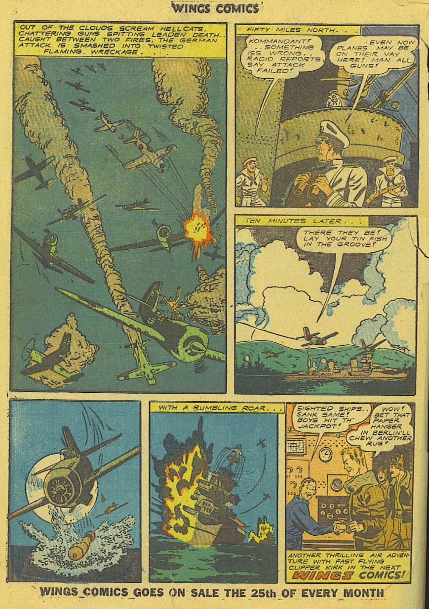 Read online Wings Comics comic -  Issue #42 - 58