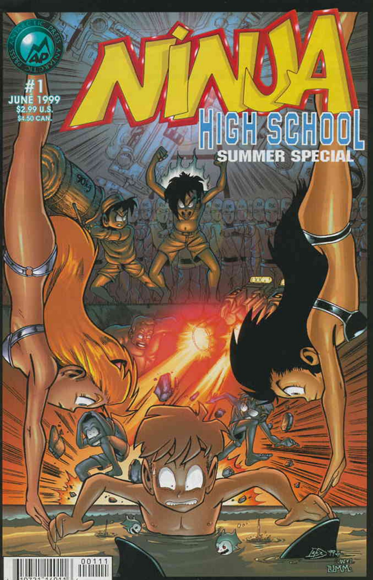 Read online Ninja High School Summer Special comic -  Issue # Full - 1