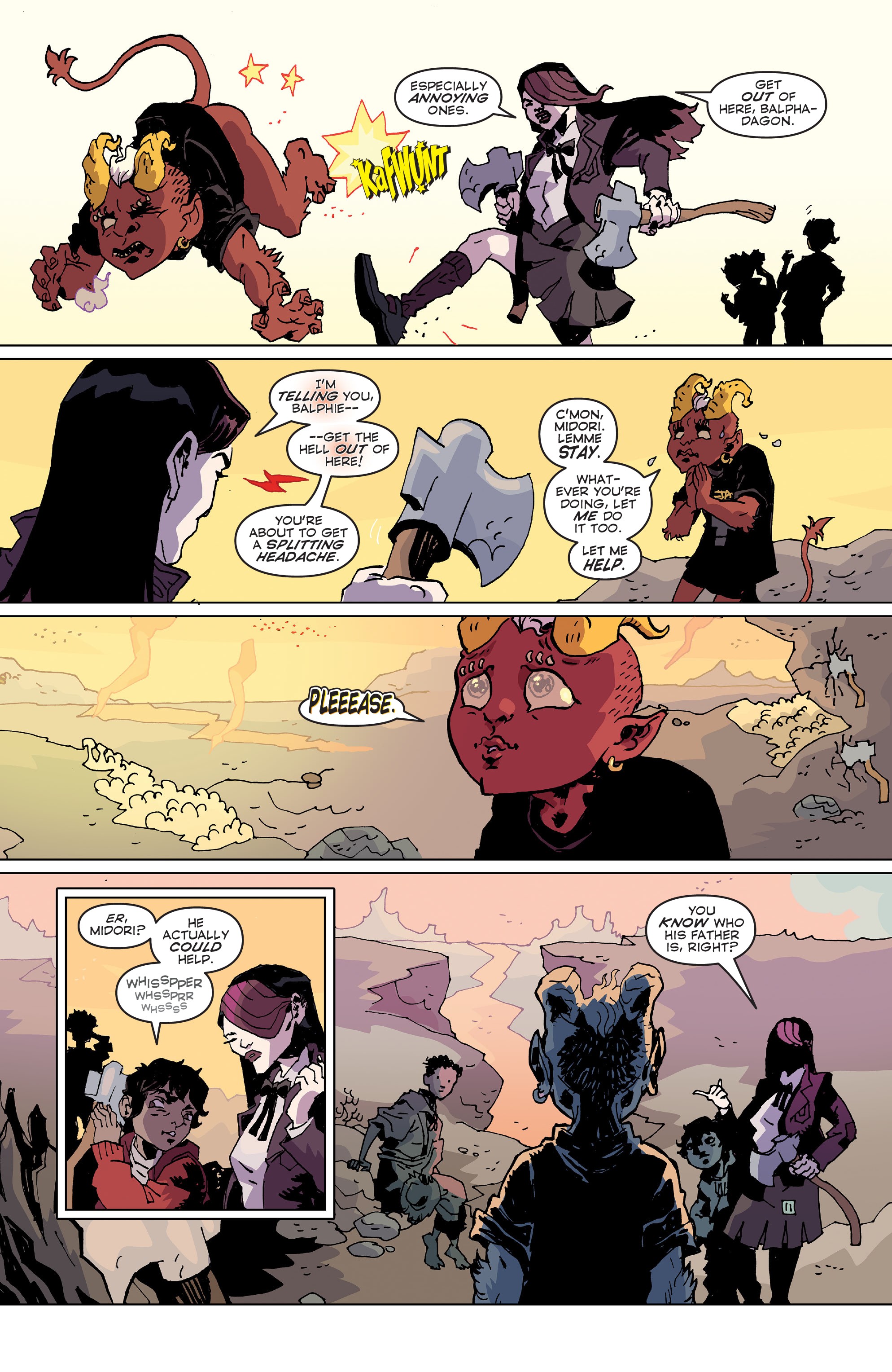 Read online In Hell We Fight! comic -  Issue #1 - 14