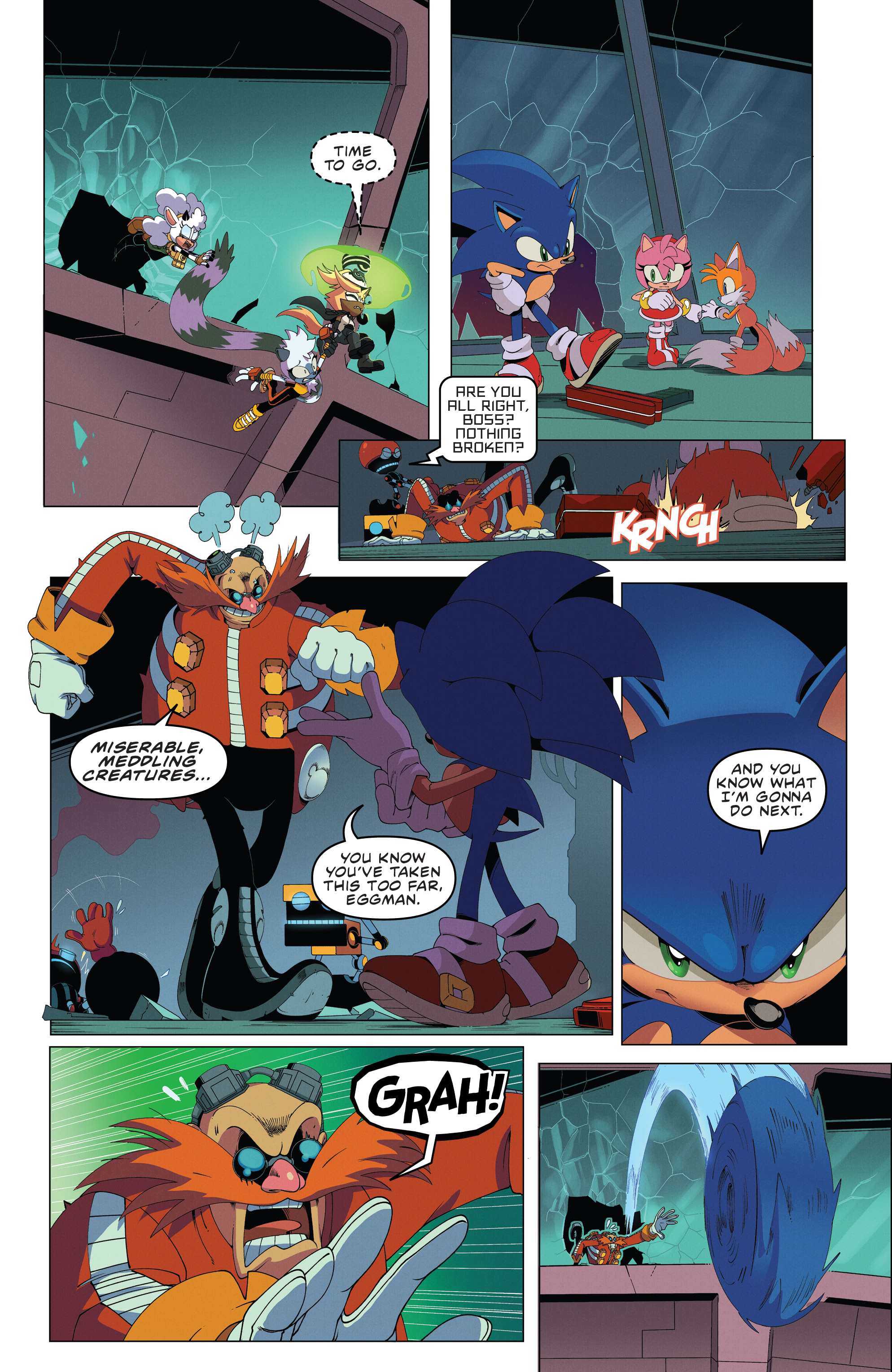 Read online Sonic the Hedgehog (2018) comic -  Issue #61 - 12