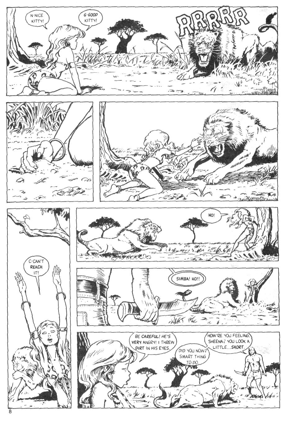 Read online Jungle Comics (1988) comic -  Issue #3 - 10