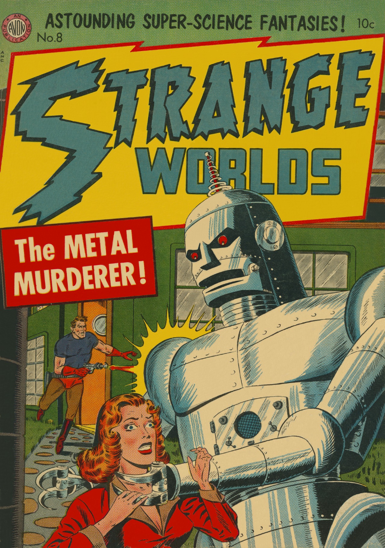 Read online Strange Worlds (1950) comic -  Issue #8 - 1