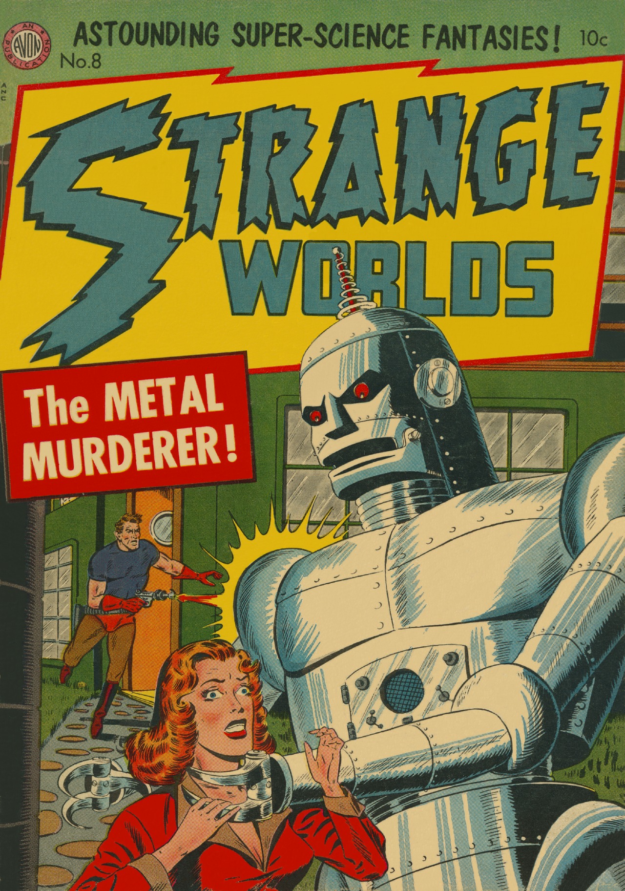 Read online Strange Worlds (1950) comic -  Issue #8 - 1