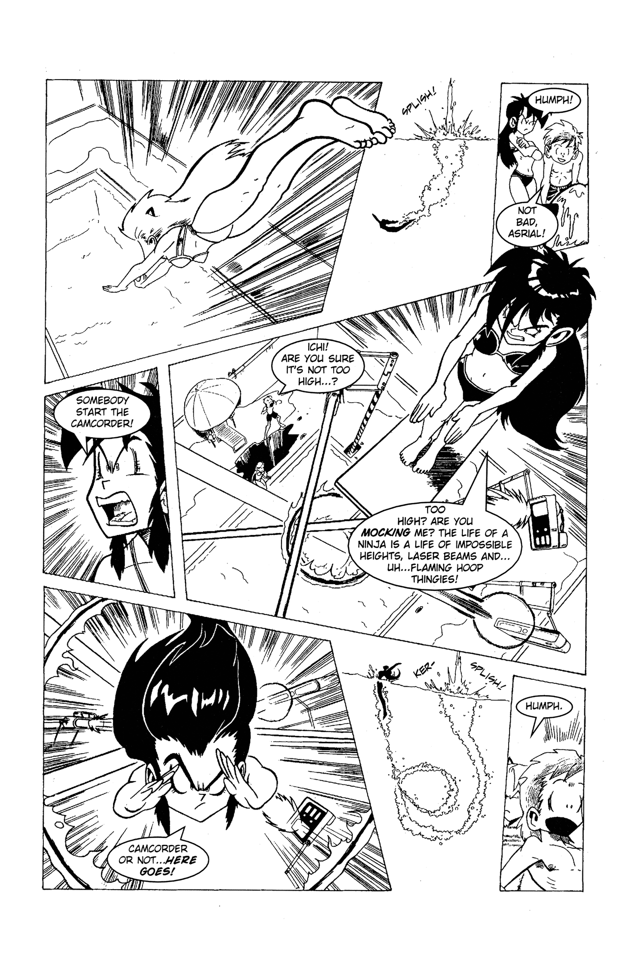 Read online Ninja High School Summer Special comic -  Issue # Full - 11