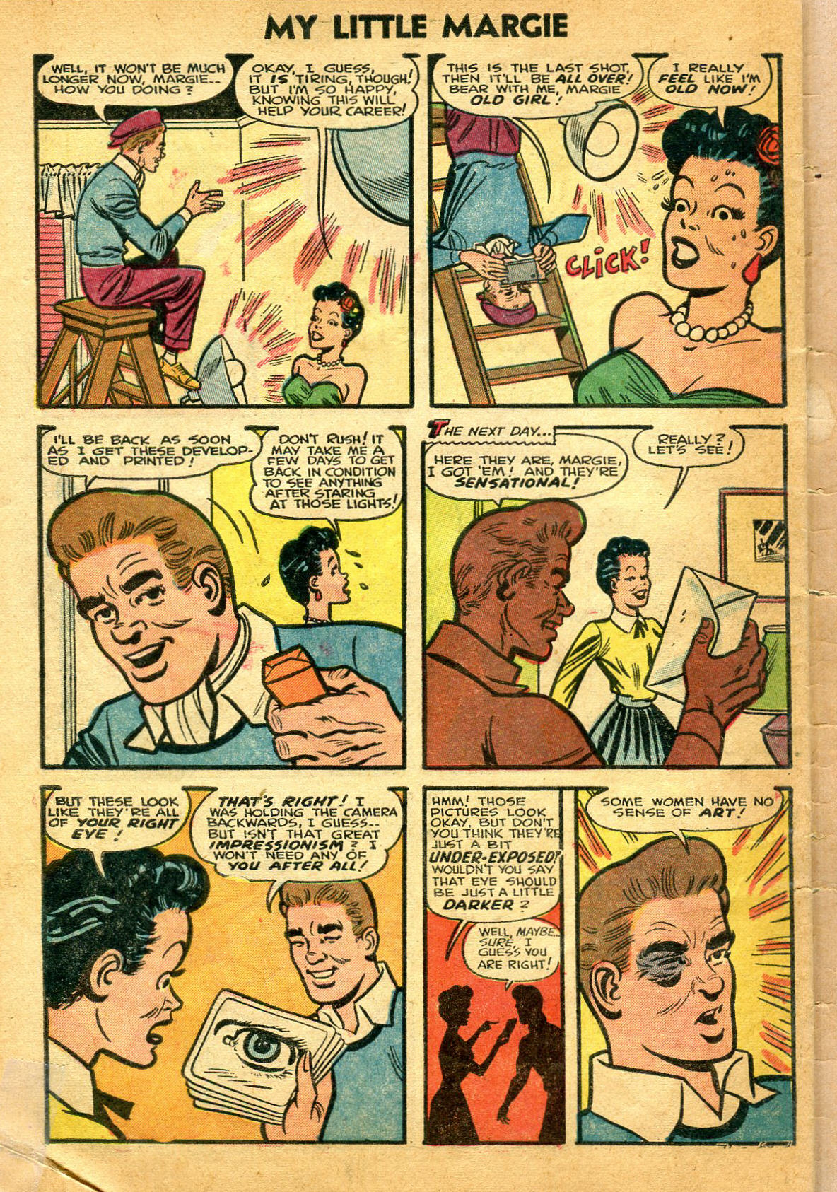 Read online My Little Margie (1954) comic -  Issue #2 - 34