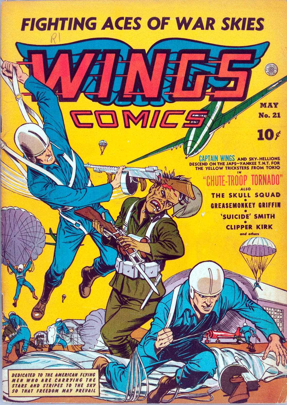Read online Wings Comics comic -  Issue #21 - 1
