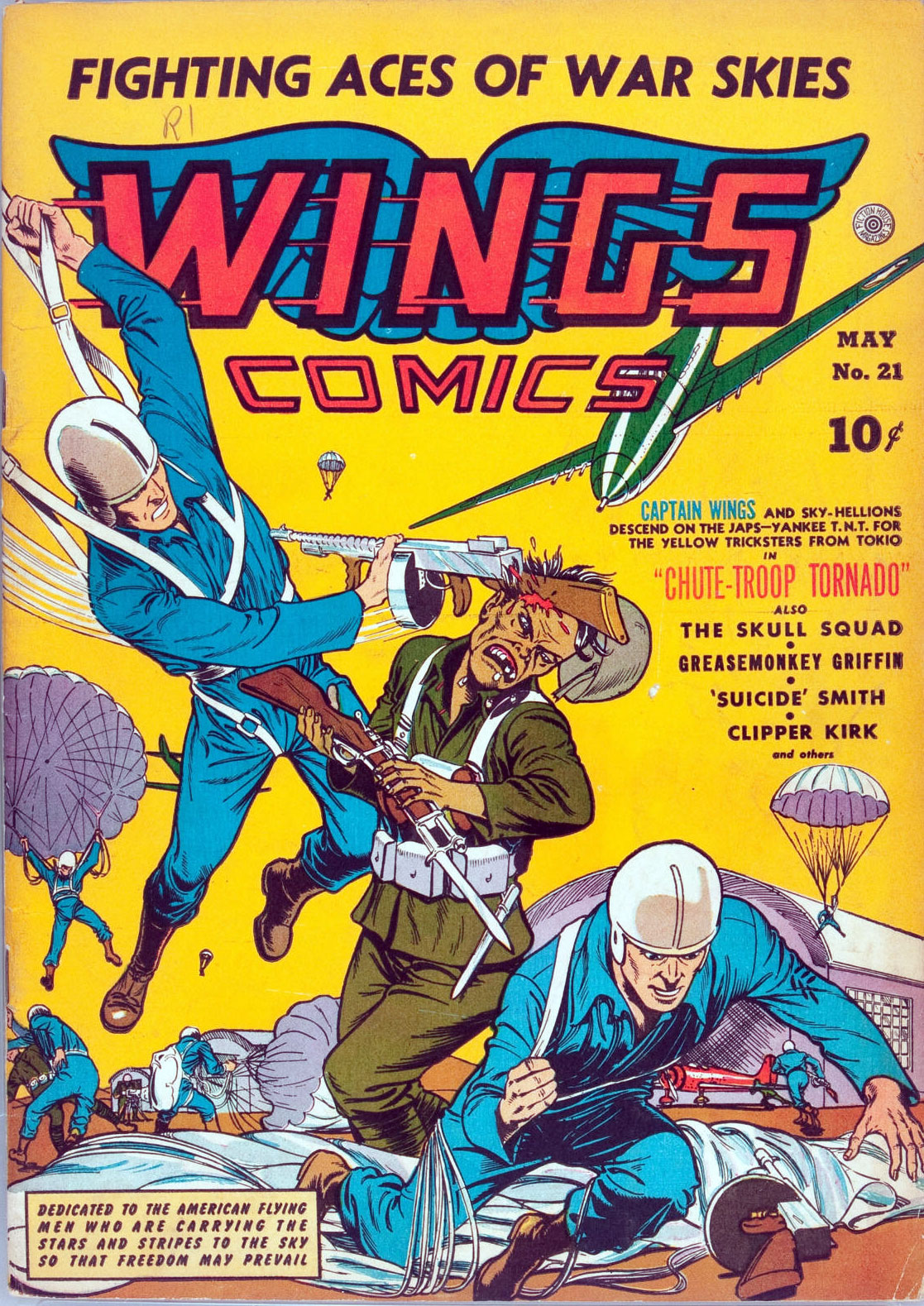 Read online Wings Comics comic -  Issue #21 - 1
