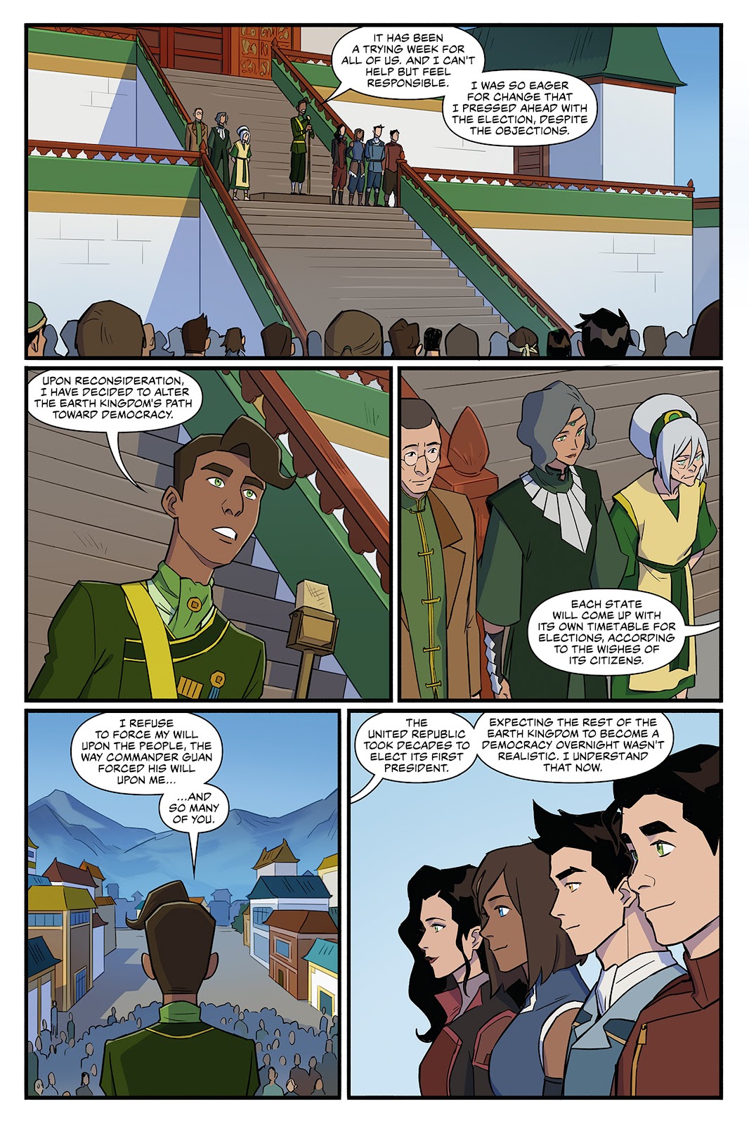 The Legend of Korra: Ruins of the Empire Omnibus issue TPB (Part 3) - Page 10