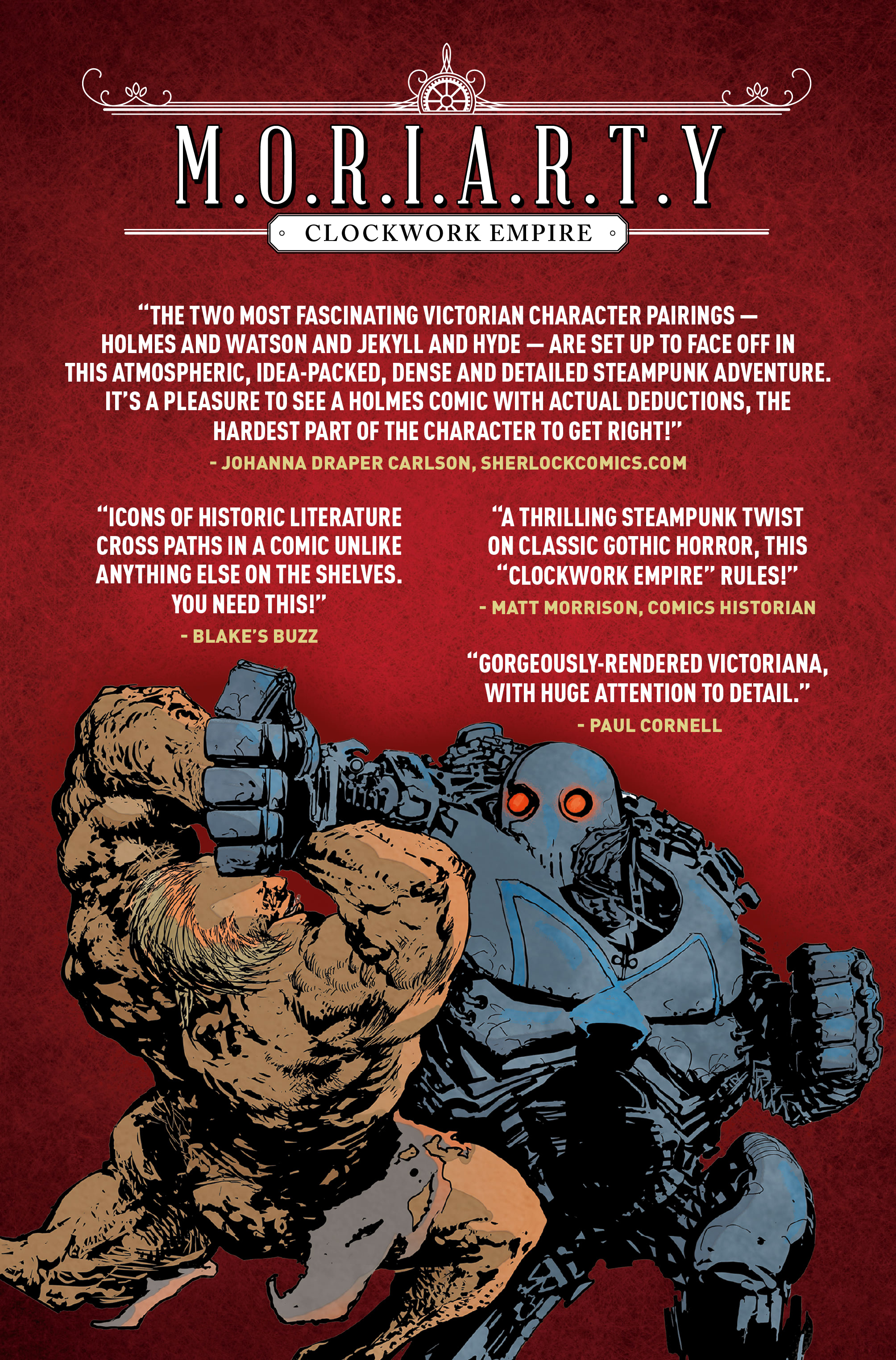 Read online M.O.R.I.A.R.T.Y : The Clockwork Empire comic -  Issue #3 - 40