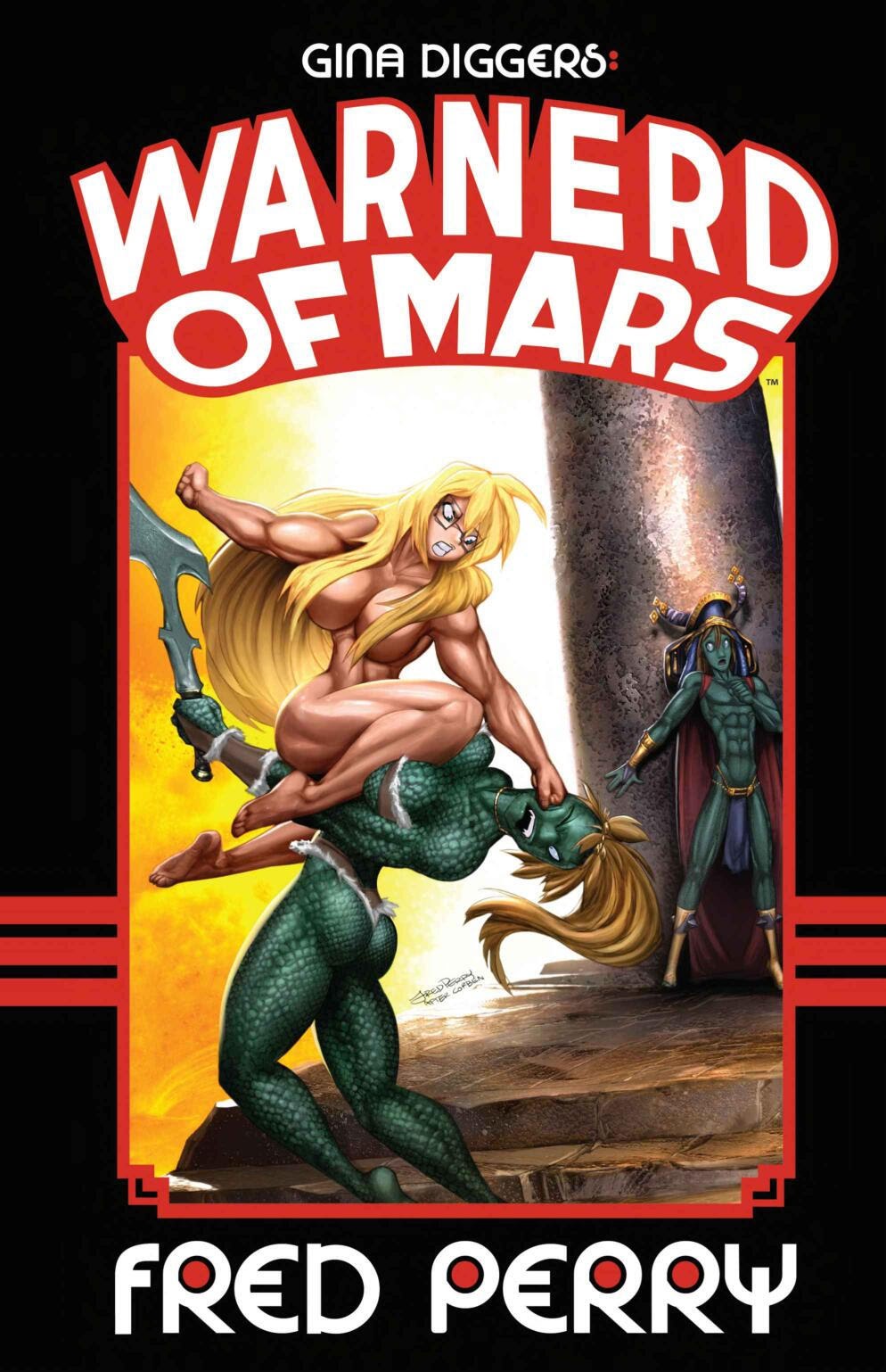 Read online Gina Diggers: Warnerd of Mars comic -  Issue # Full - 1