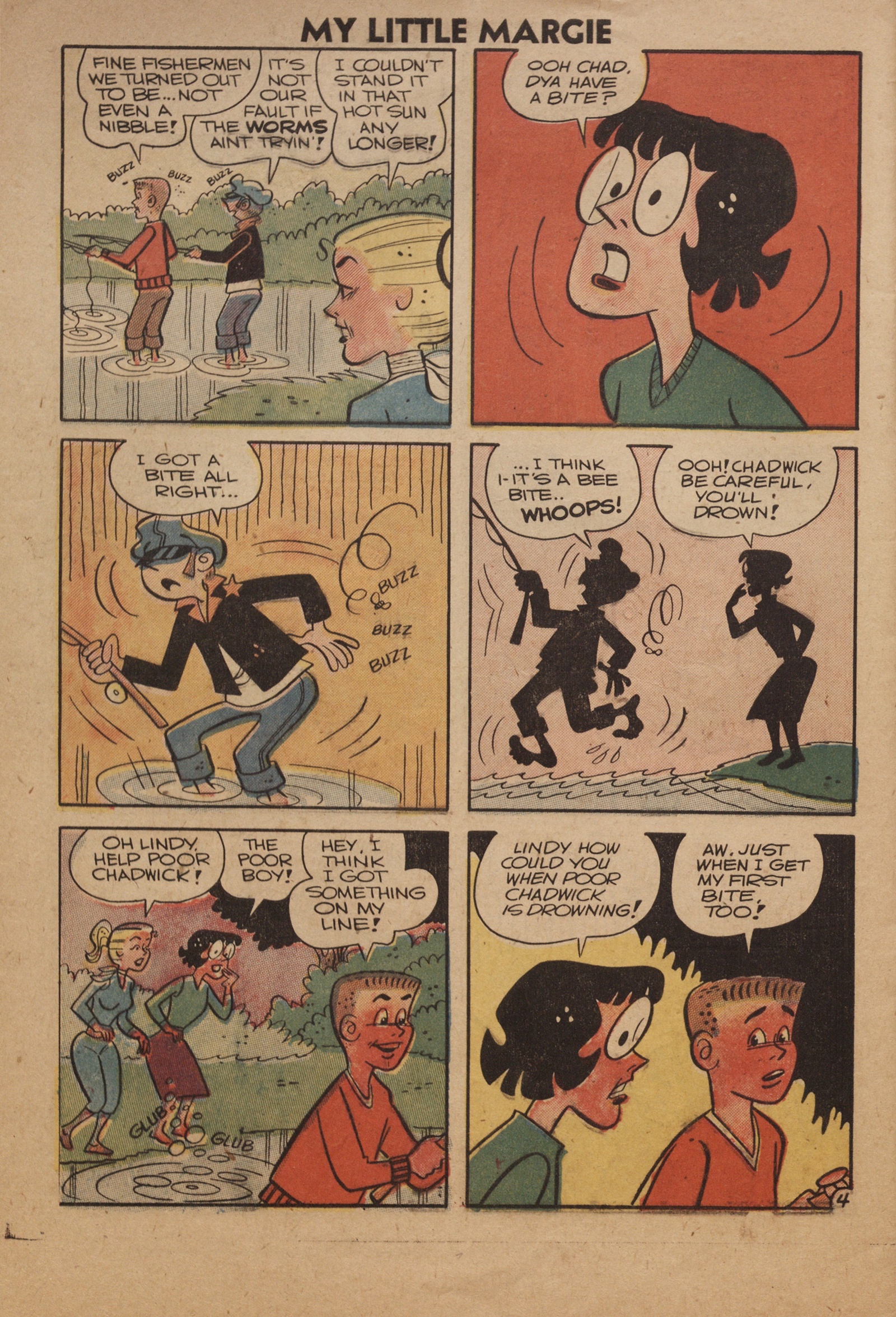 Read online My Little Margie (1954) comic -  Issue #15 - 32