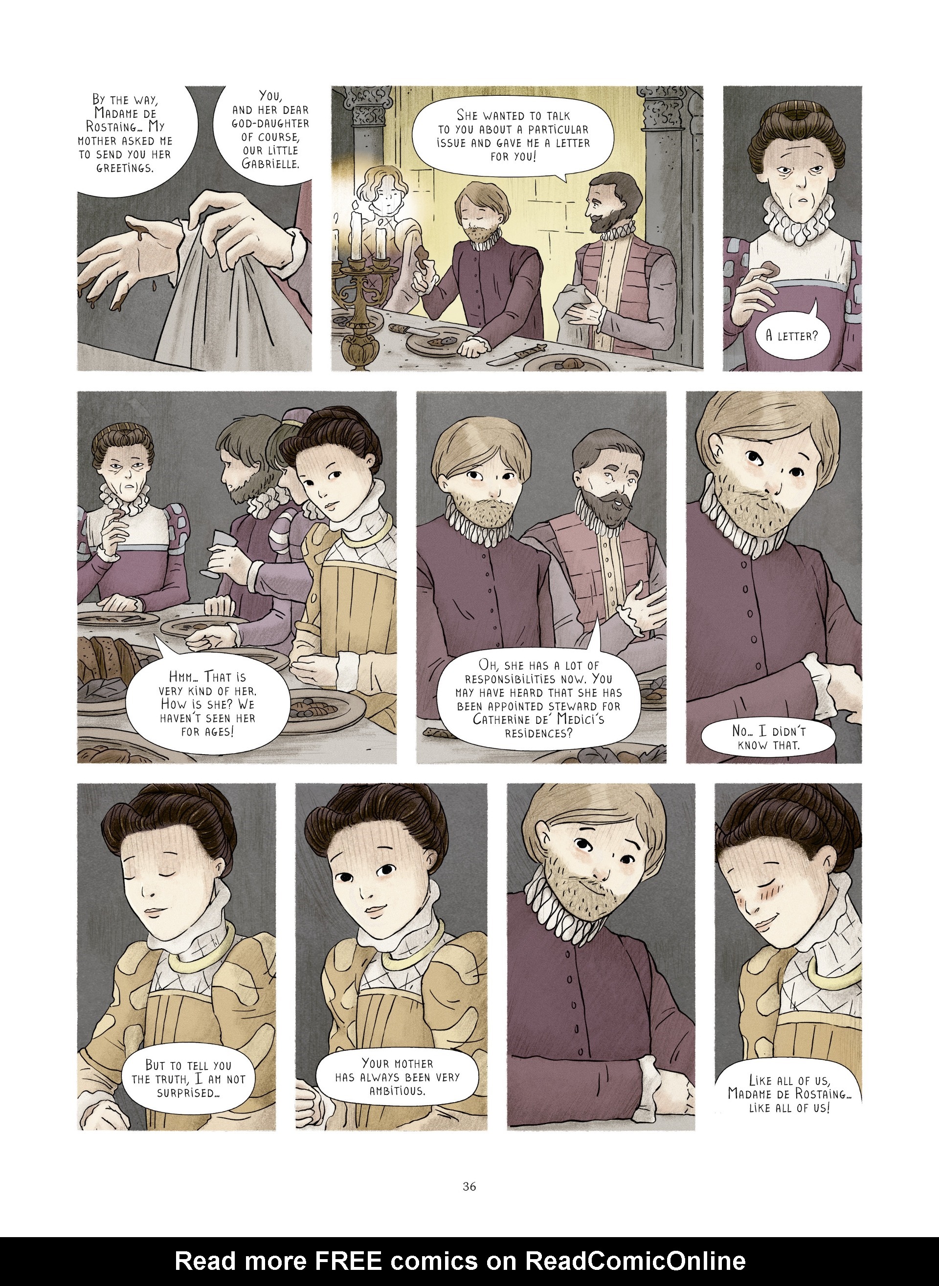 Read online Catherine de' Medici, The Flying Squadron: The Good Girl comic -  Issue # TPB - 35