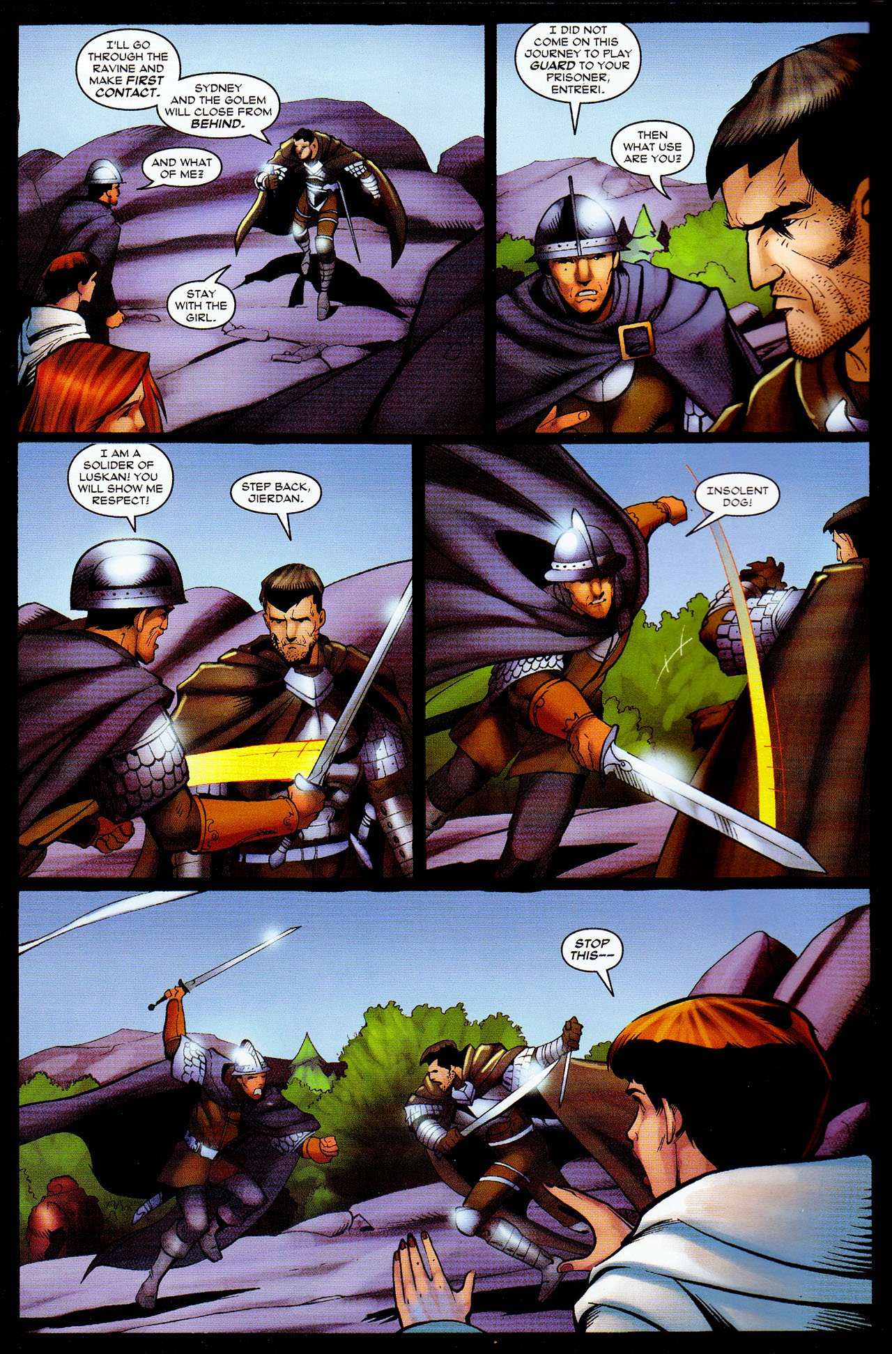 Read online Forgotten Realms: Streams of Silver comic -  Issue #3 - 6