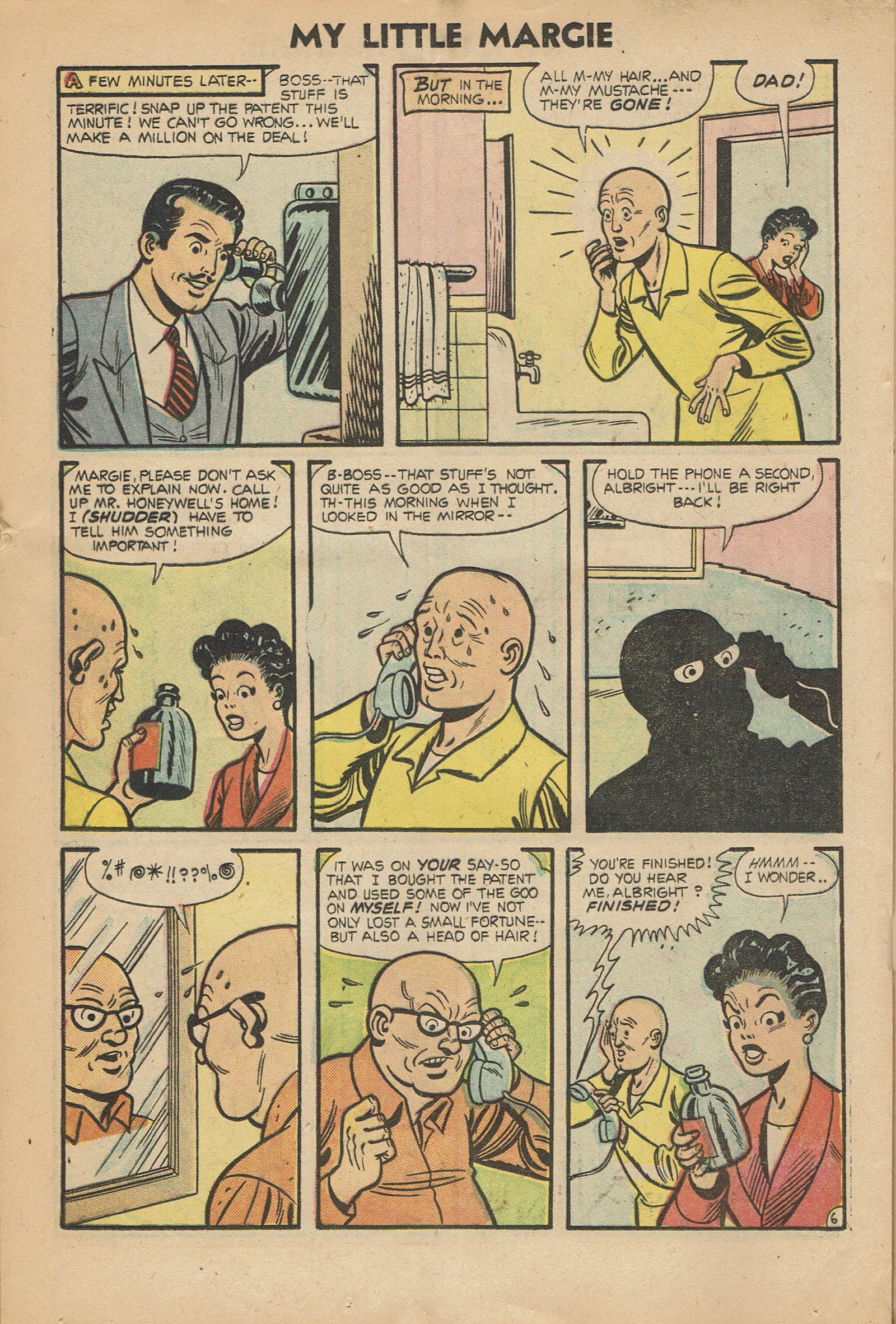 Read online My Little Margie (1954) comic -  Issue #9 - 20
