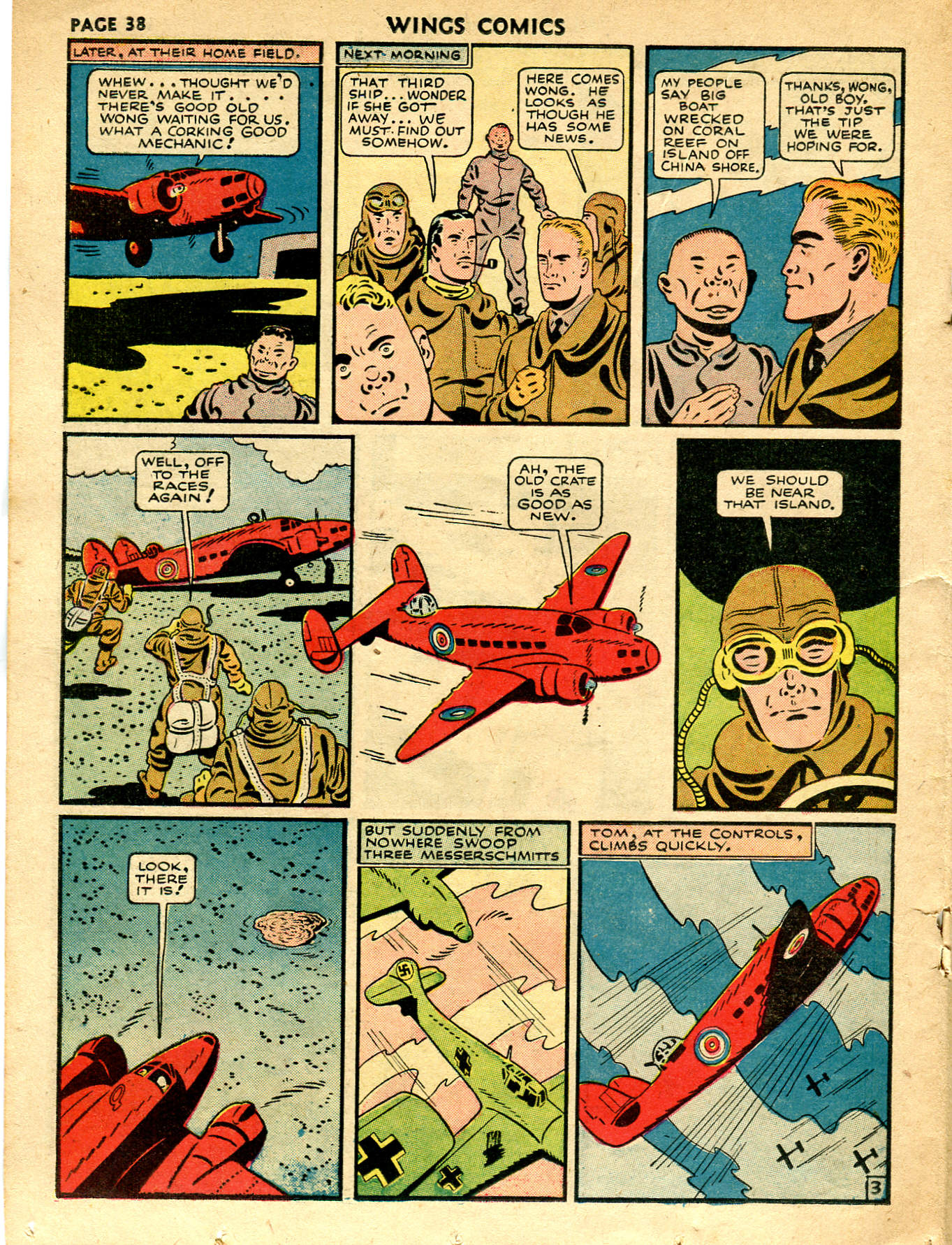 Read online Wings Comics comic -  Issue #15 - 40