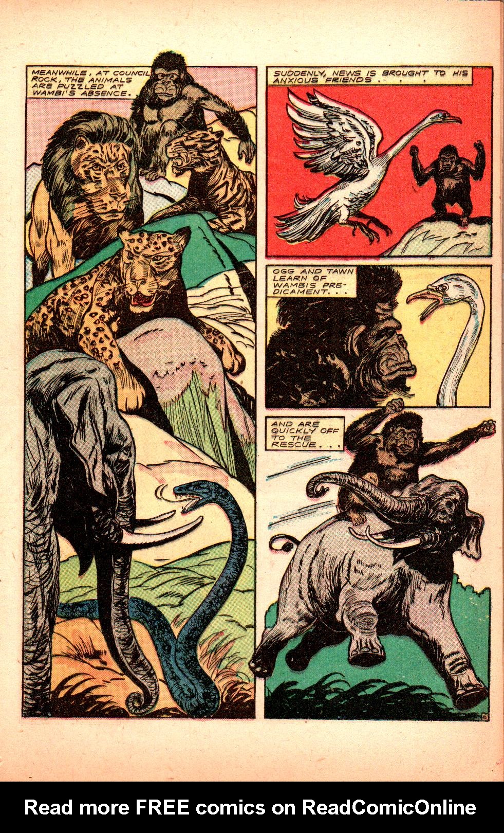 Read online Wambi Jungle Boy comic -  Issue #6 - 21