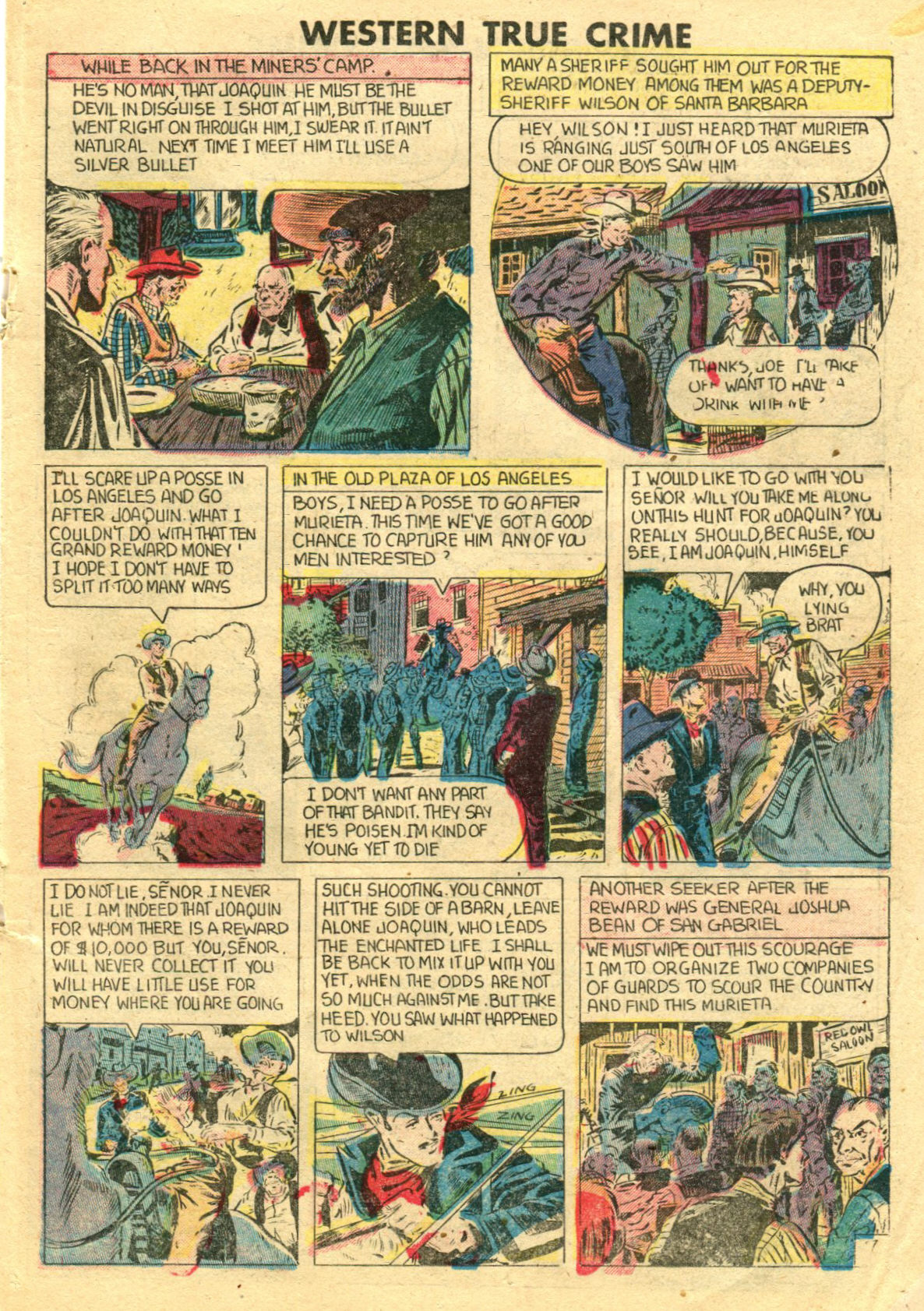 Read online Western True Crime comic -  Issue #4 - 19