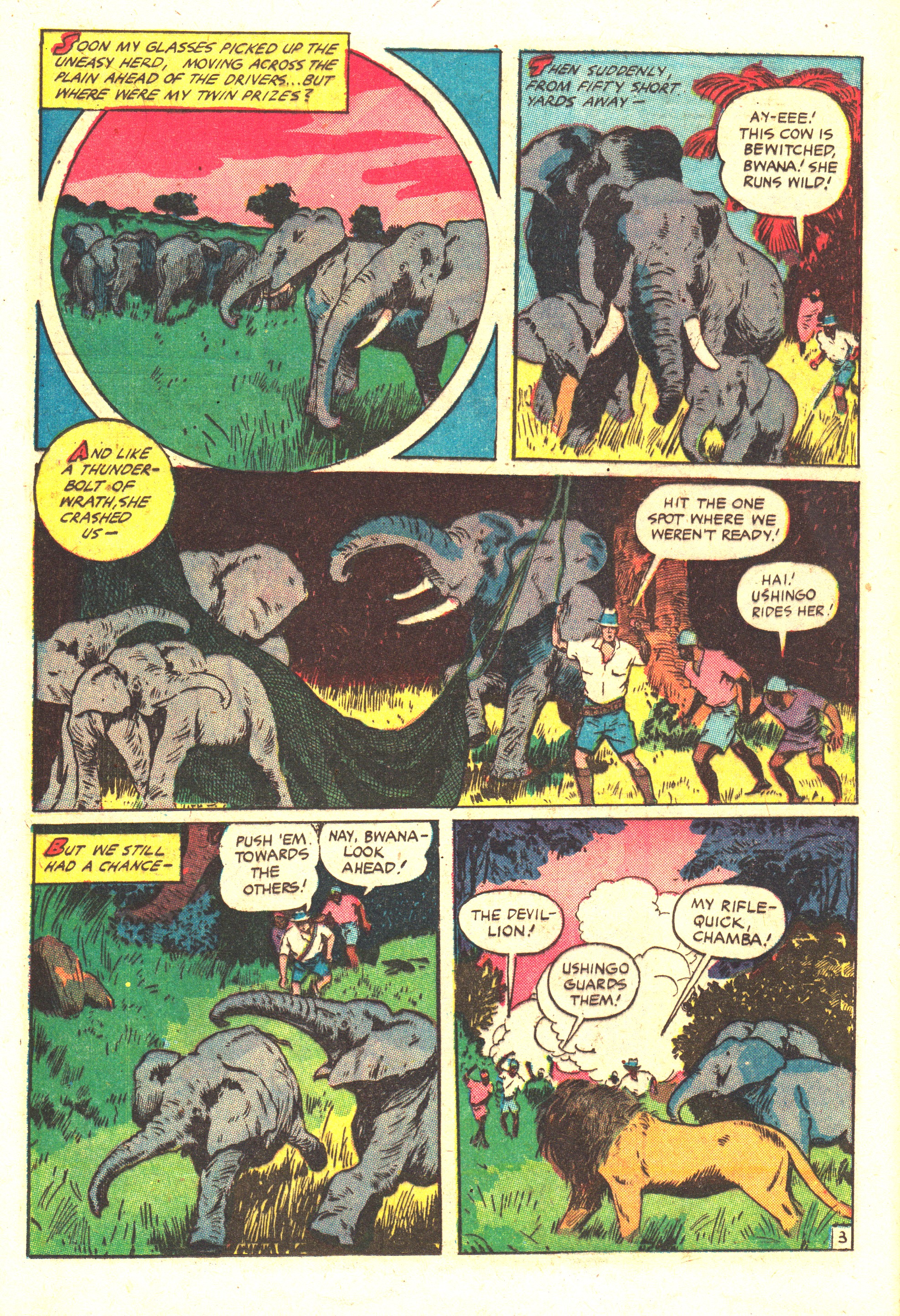 Read online Wambi Jungle Boy comic -  Issue #16 - 16