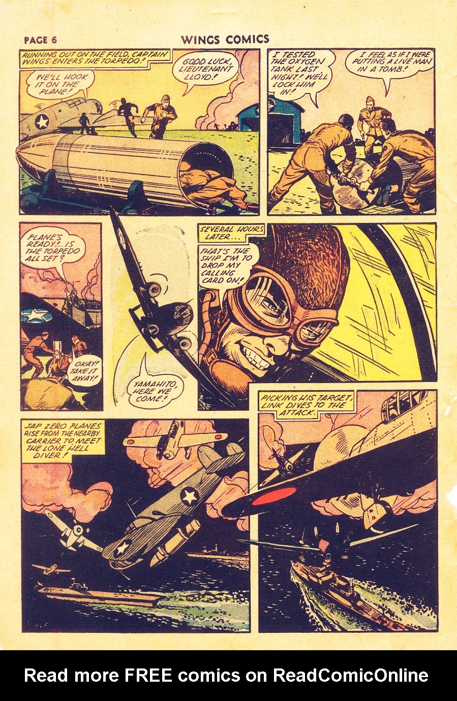 Read online Wings Comics comic -  Issue #28 - 9