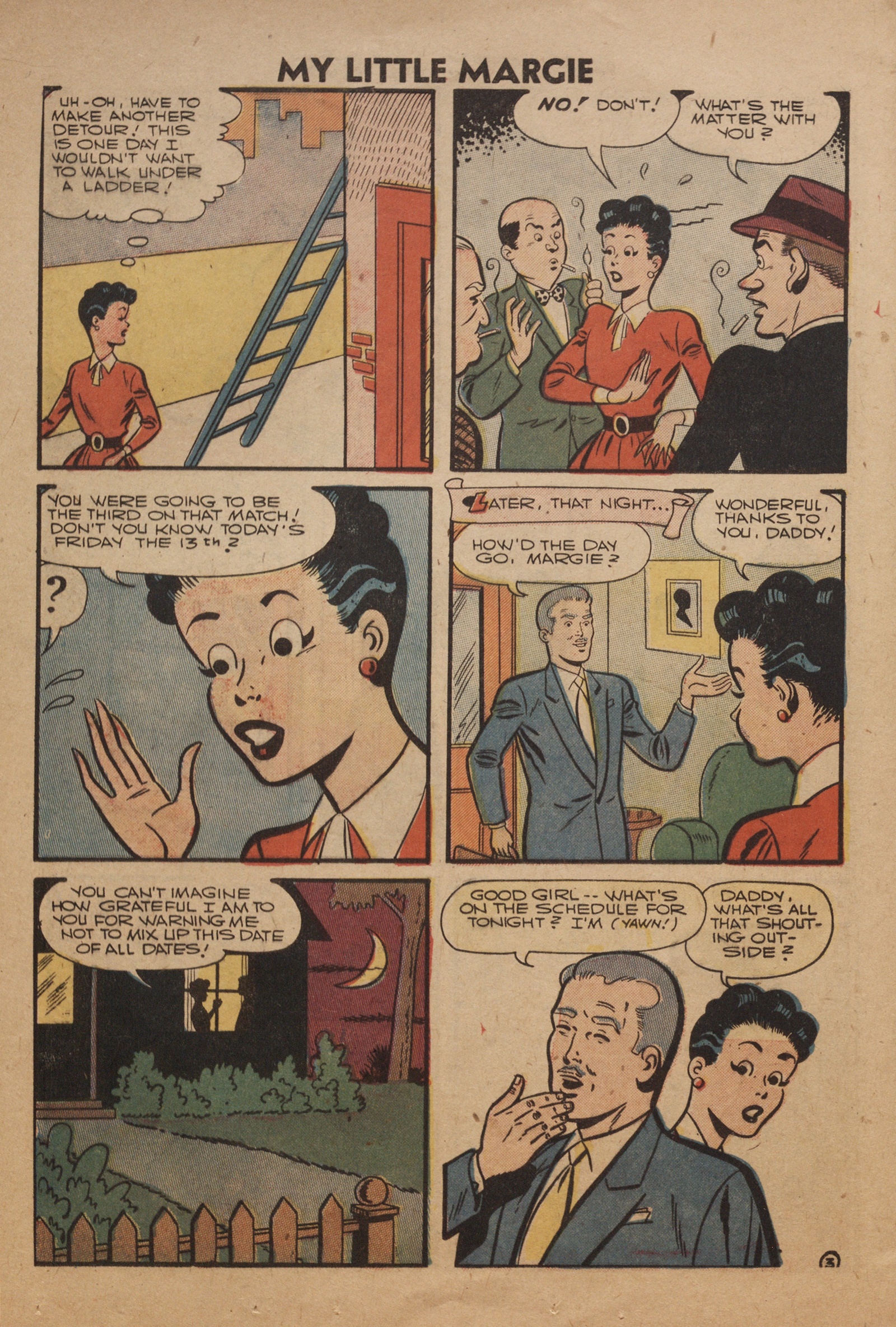 Read online My Little Margie (1954) comic -  Issue #15 - 16