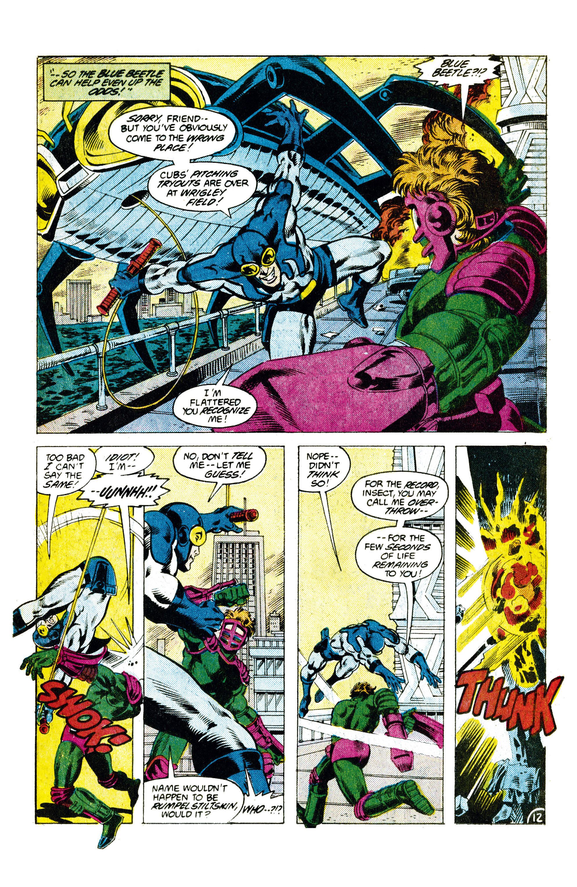 Read online Blue Beetle (1986) comic -  Issue #17 - 12