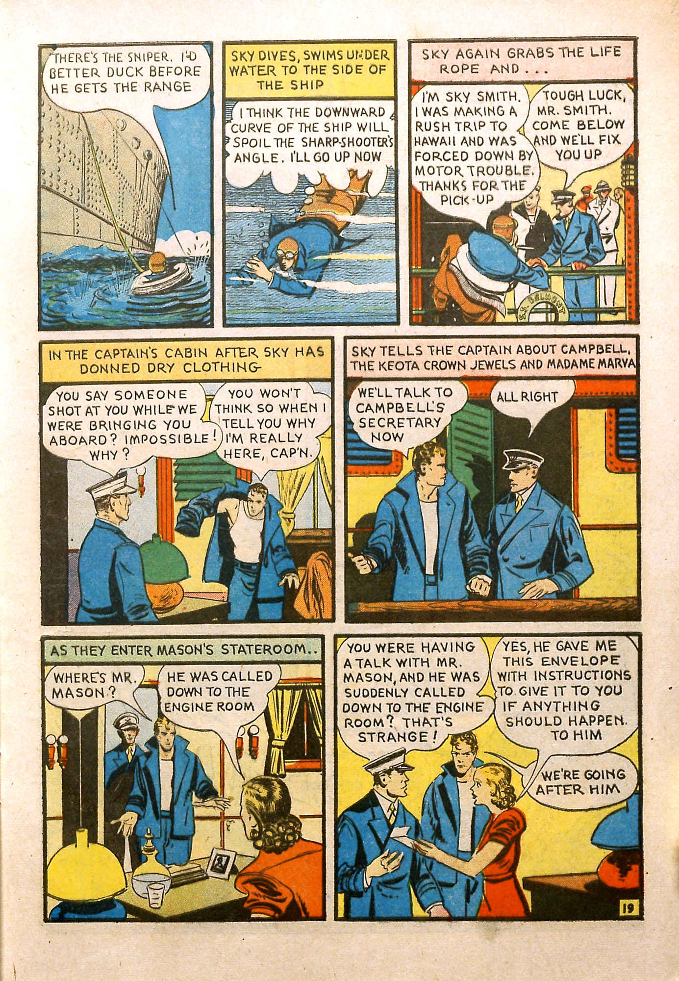 Read online Super-Mystery Comics comic -  Issue #3 - 20
