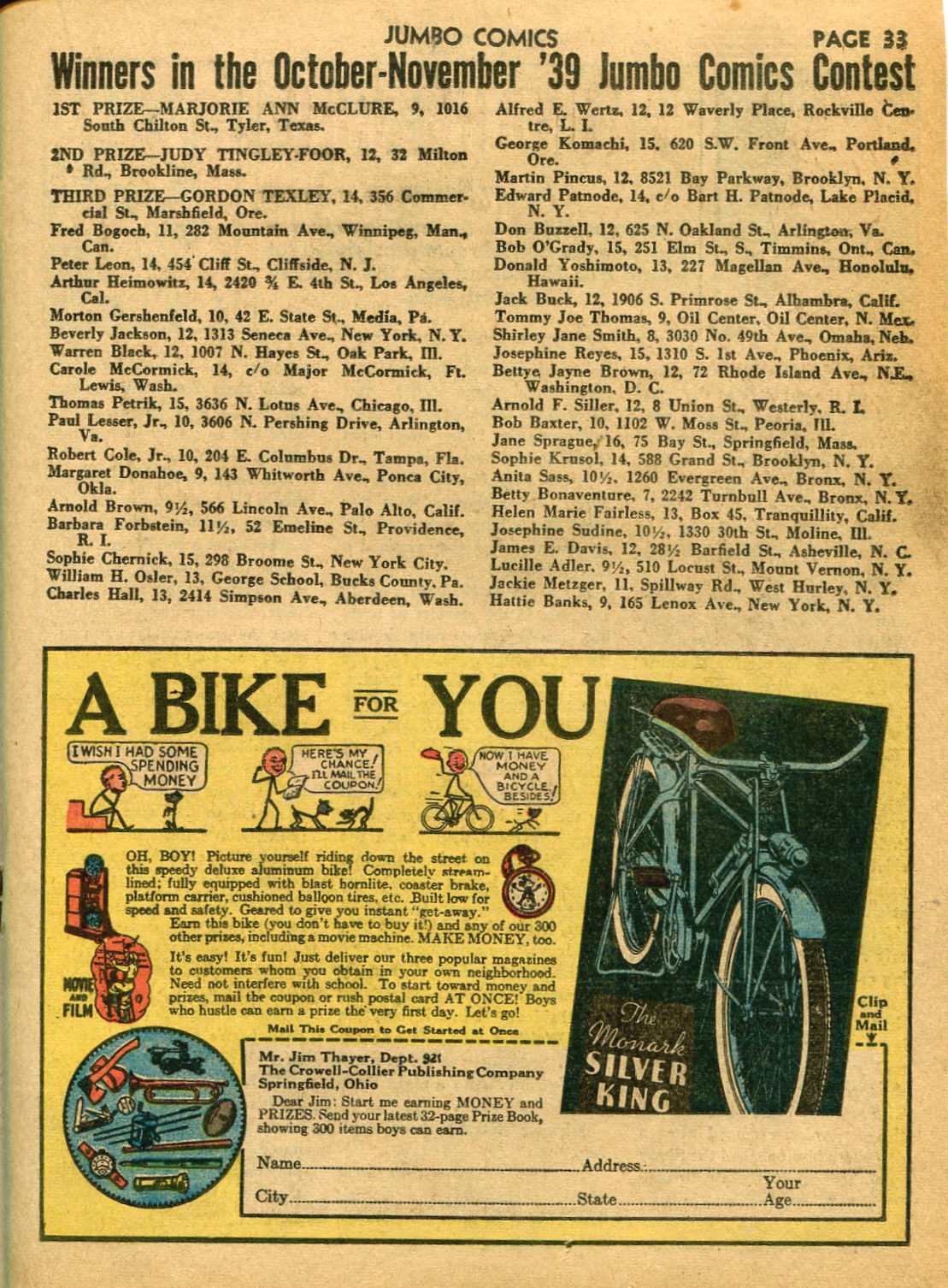 Read online Jumbo Comics comic -  Issue #12 - 35