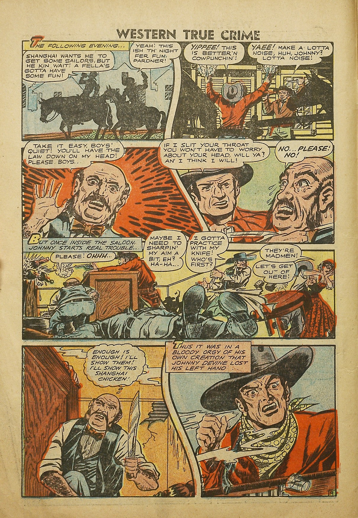 Read online Western True Crime comic -  Issue #3 - 10