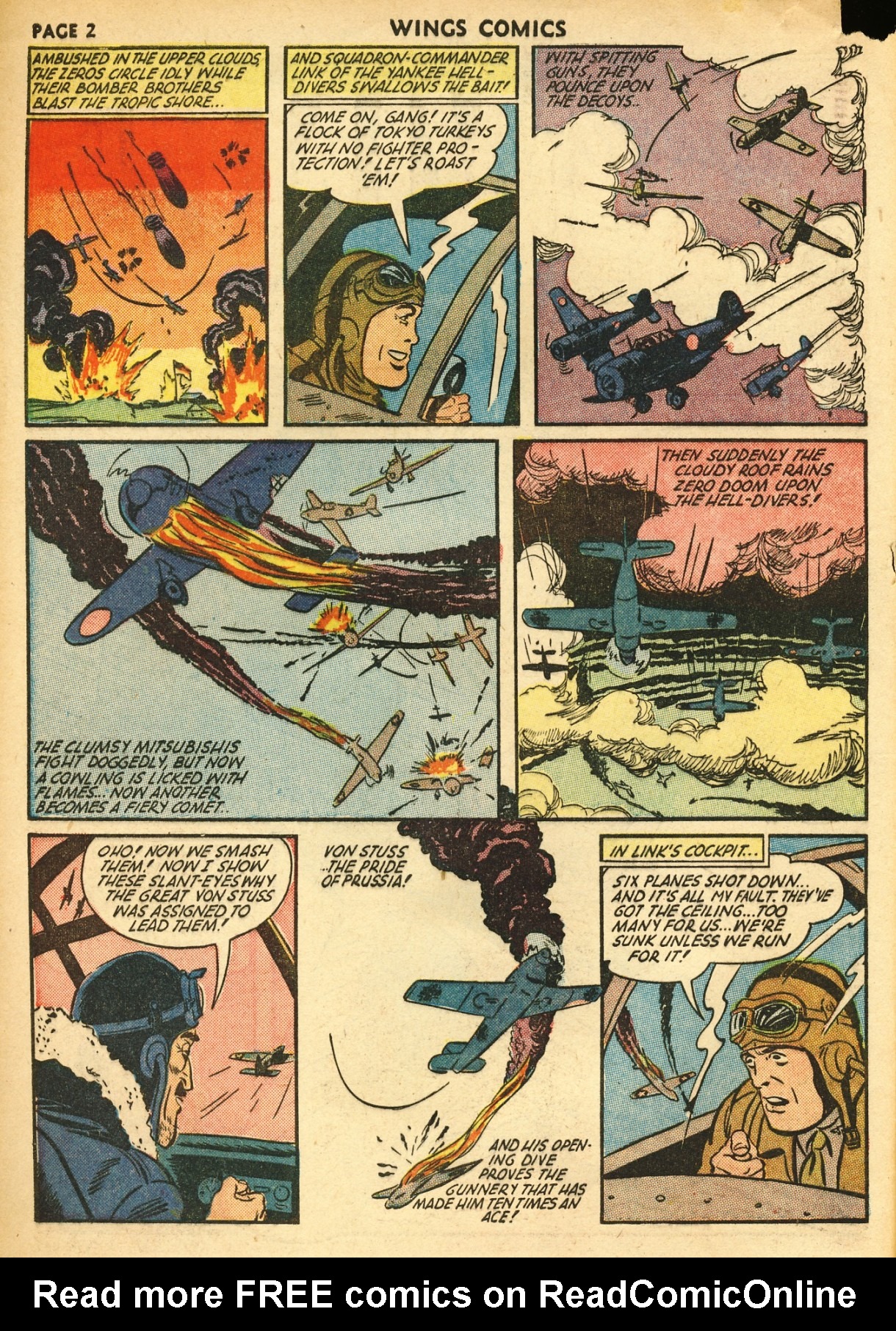 Read online Wings Comics comic -  Issue #32 - 4