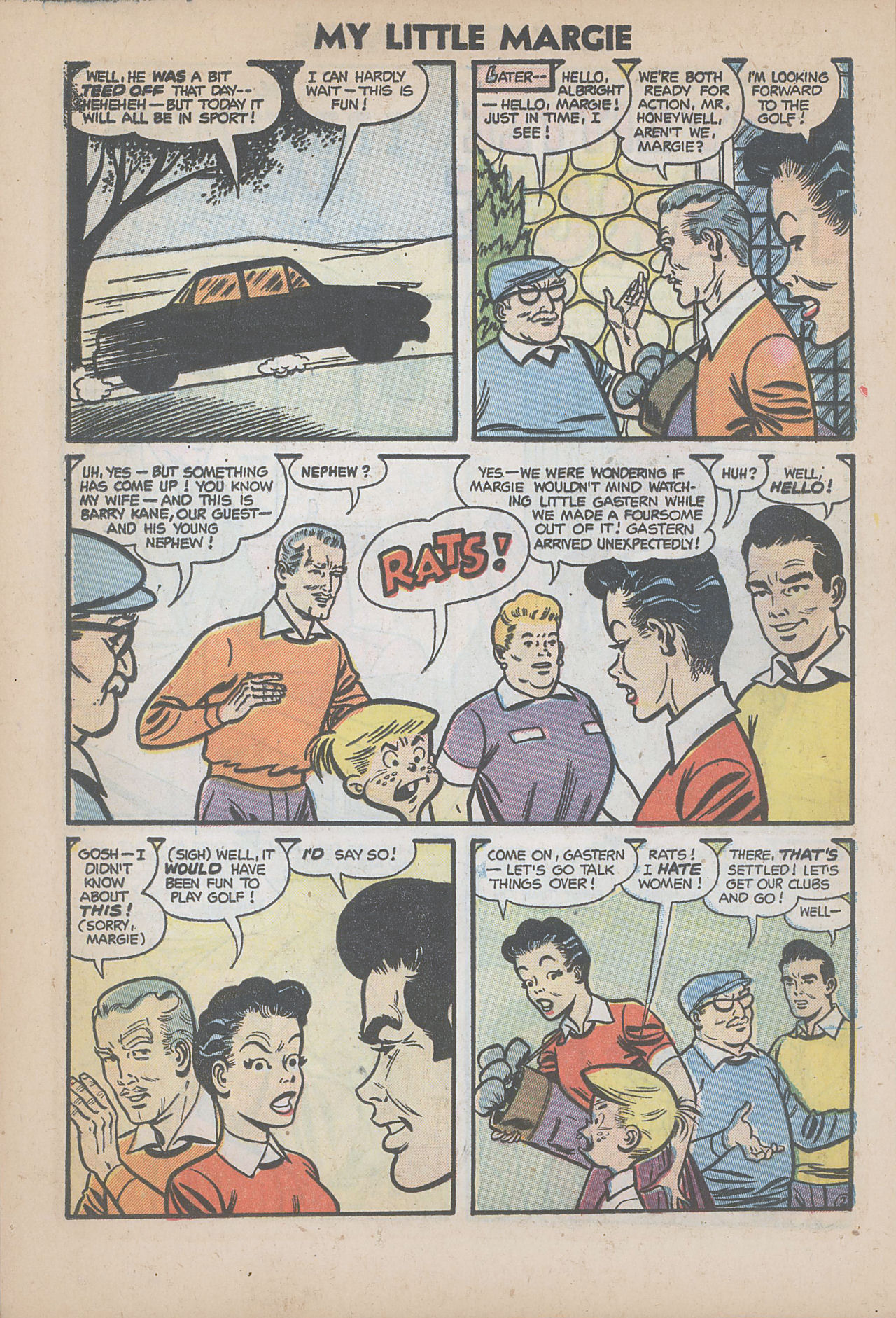Read online My Little Margie (1954) comic -  Issue #3 - 24