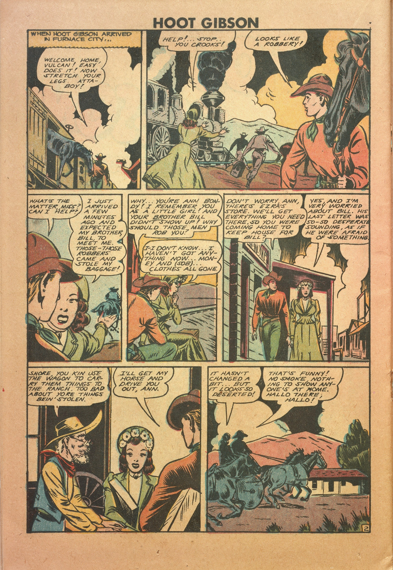 Read online Hoot Gibson comic -  Issue #1 - 24
