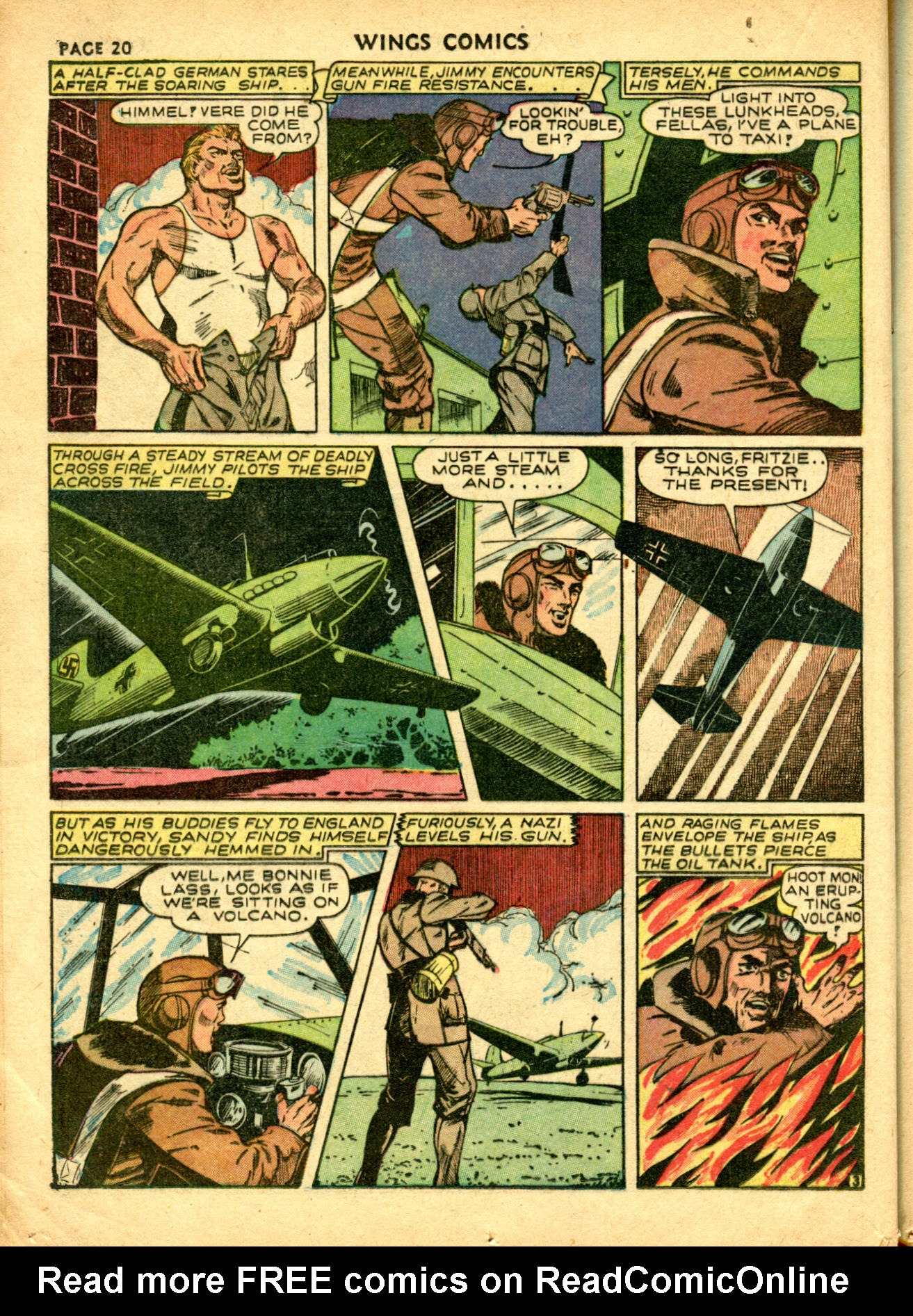Read online Wings Comics comic -  Issue #19 - 23