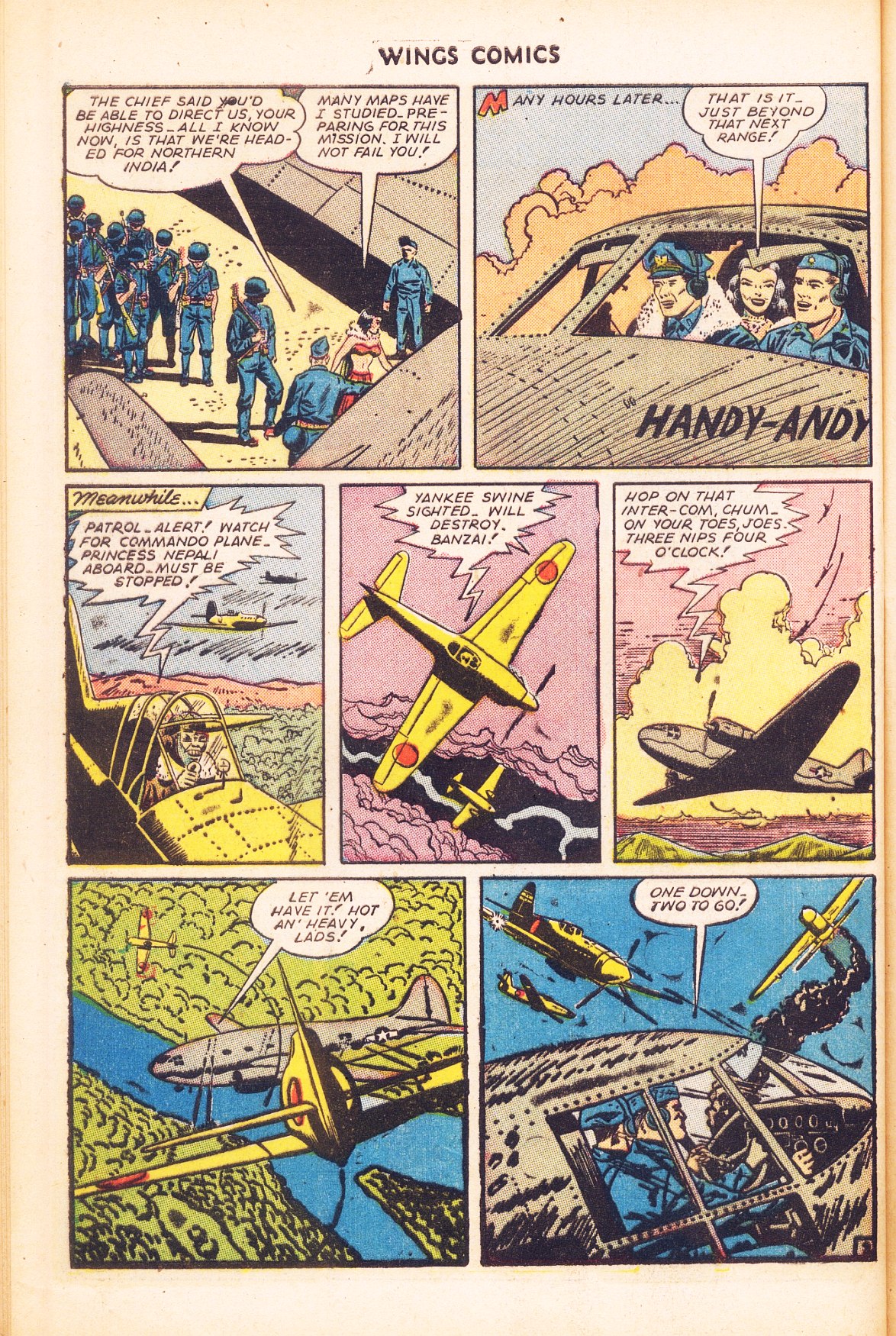 Read online Wings Comics comic -  Issue #58 - 44