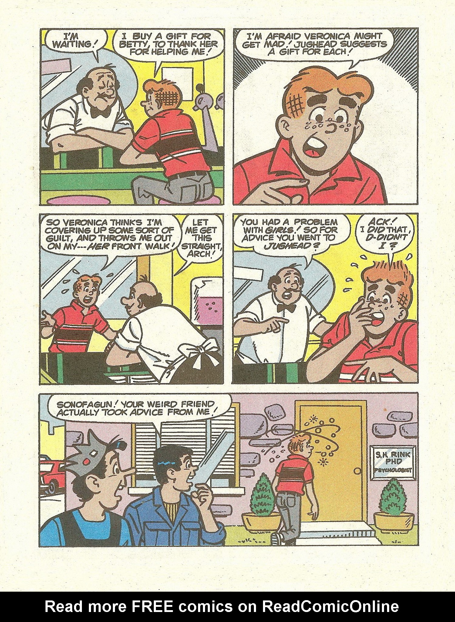 Read online Jughead Jones Comics Digest comic -  Issue #77 - 48