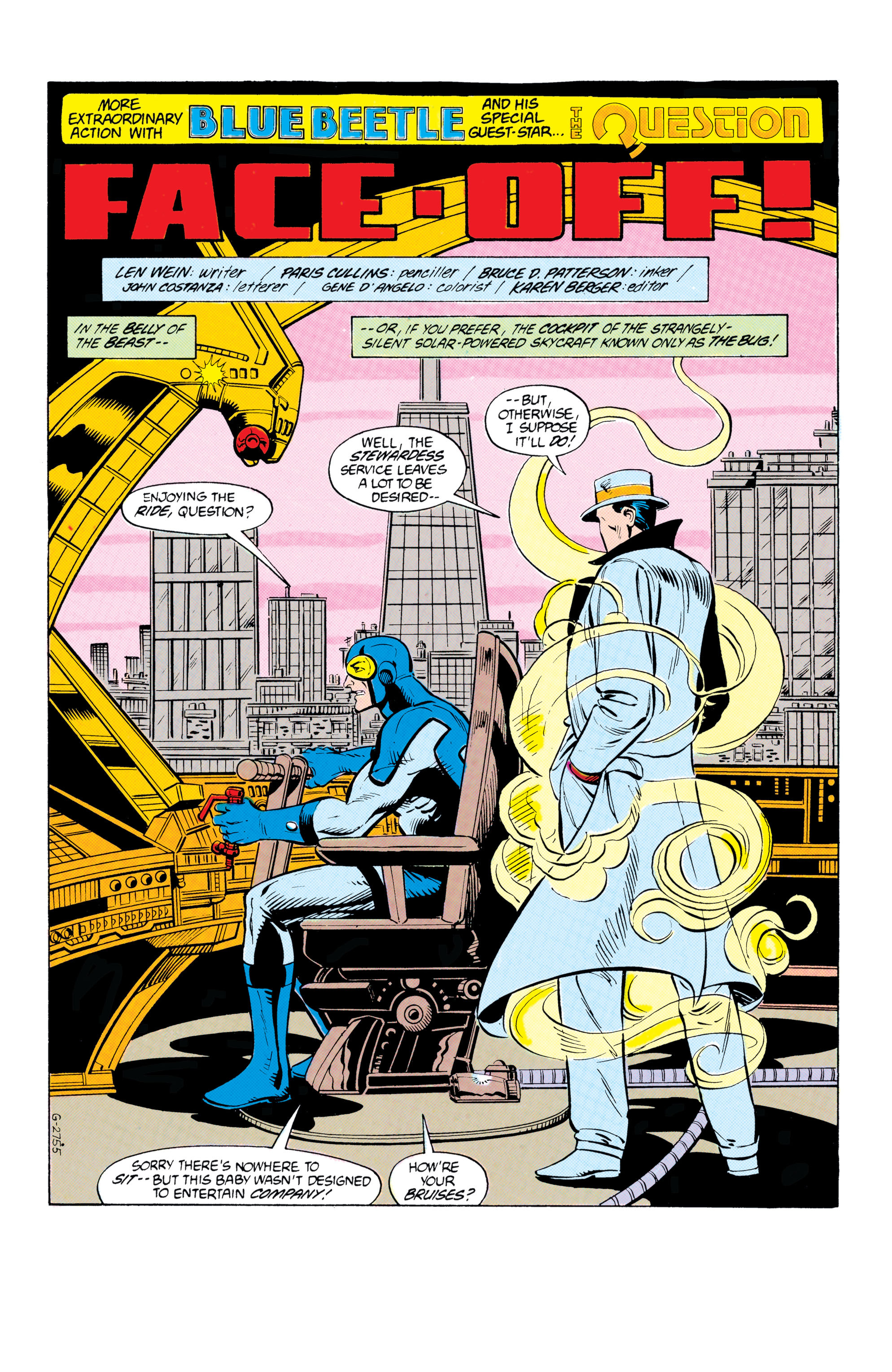 Read online Blue Beetle (1986) comic -  Issue #6 - 2