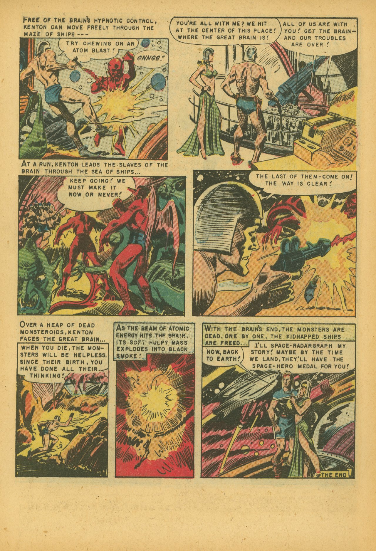 Read online Strange Worlds (1950) comic -  Issue #6 - 8