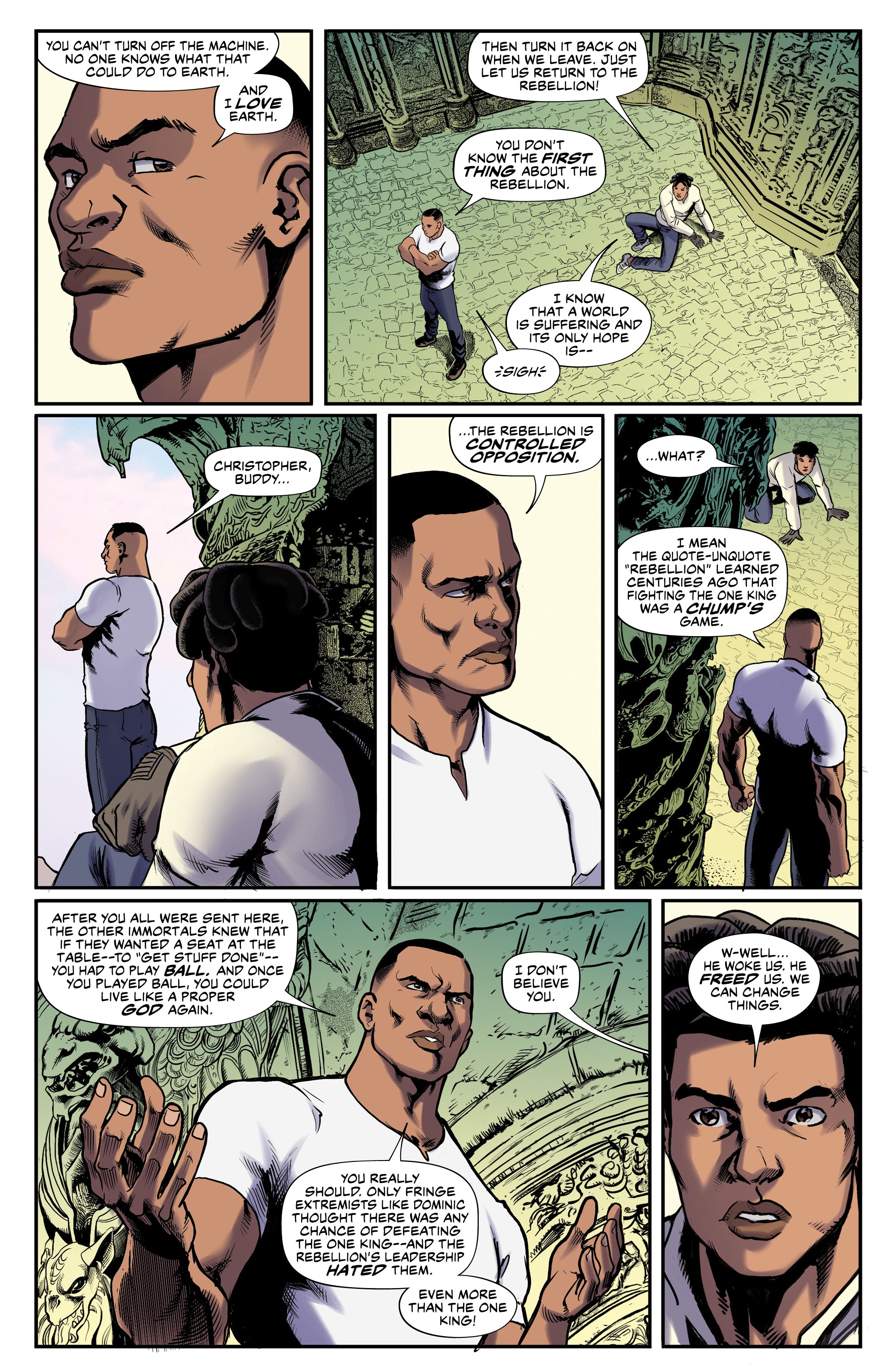 Read online Ordinary Gods comic -  Issue #11 - 10